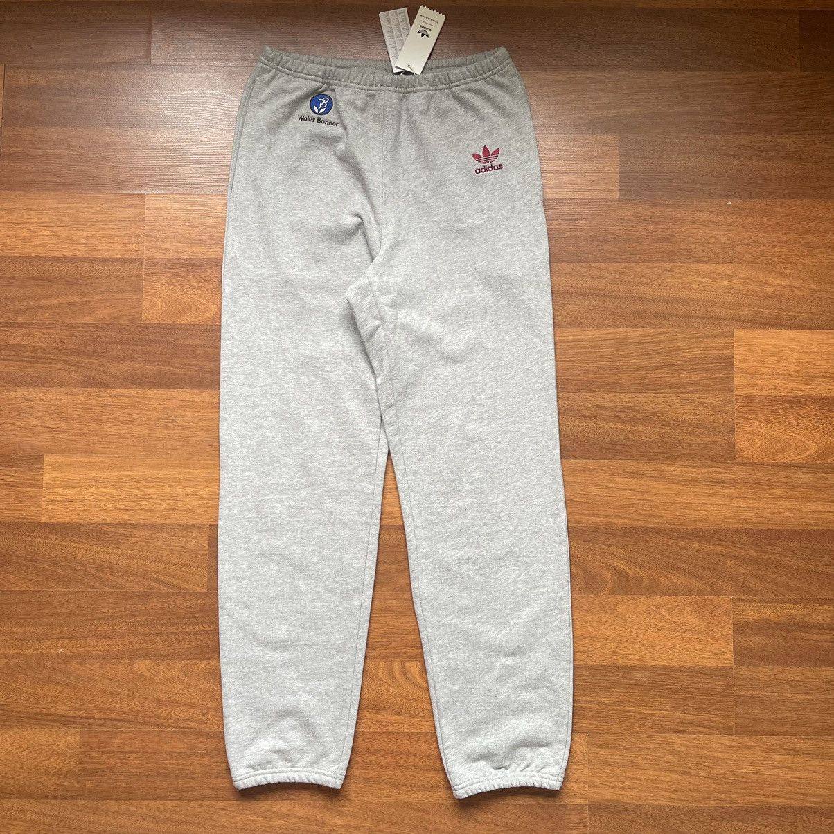 Adidas × Wales Bonner adidas FW21 Cotton Fleece Logo Solid Color Casual Pants XS Size US 28 / EU 44 - 2 Thumbnail