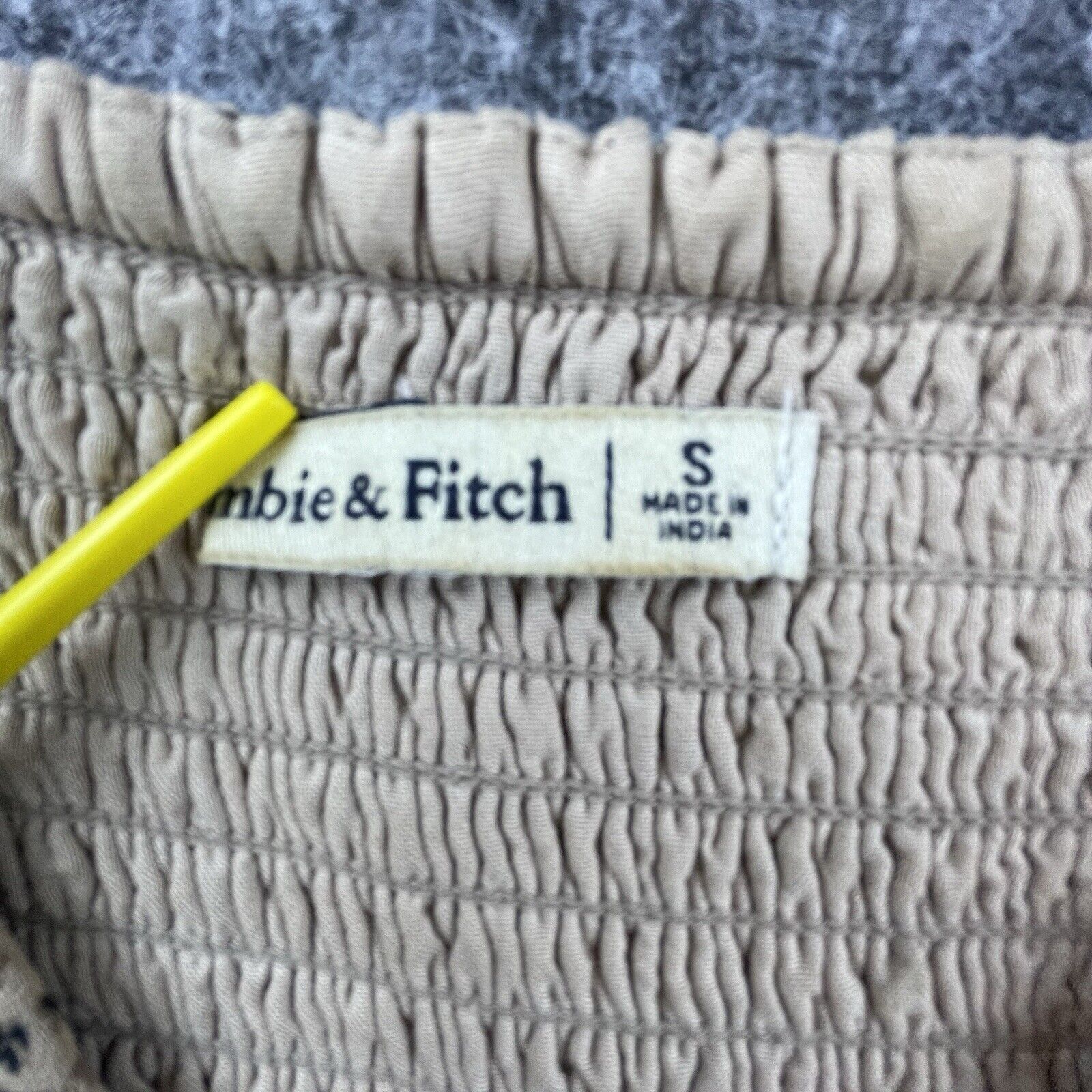 Abercrombie & Fitch Vtg Abercrombie & Fitch Dress Small Babydoll Shirred 90s Y2K Size S / US 4 / IT 40 - 3 Thumbnail