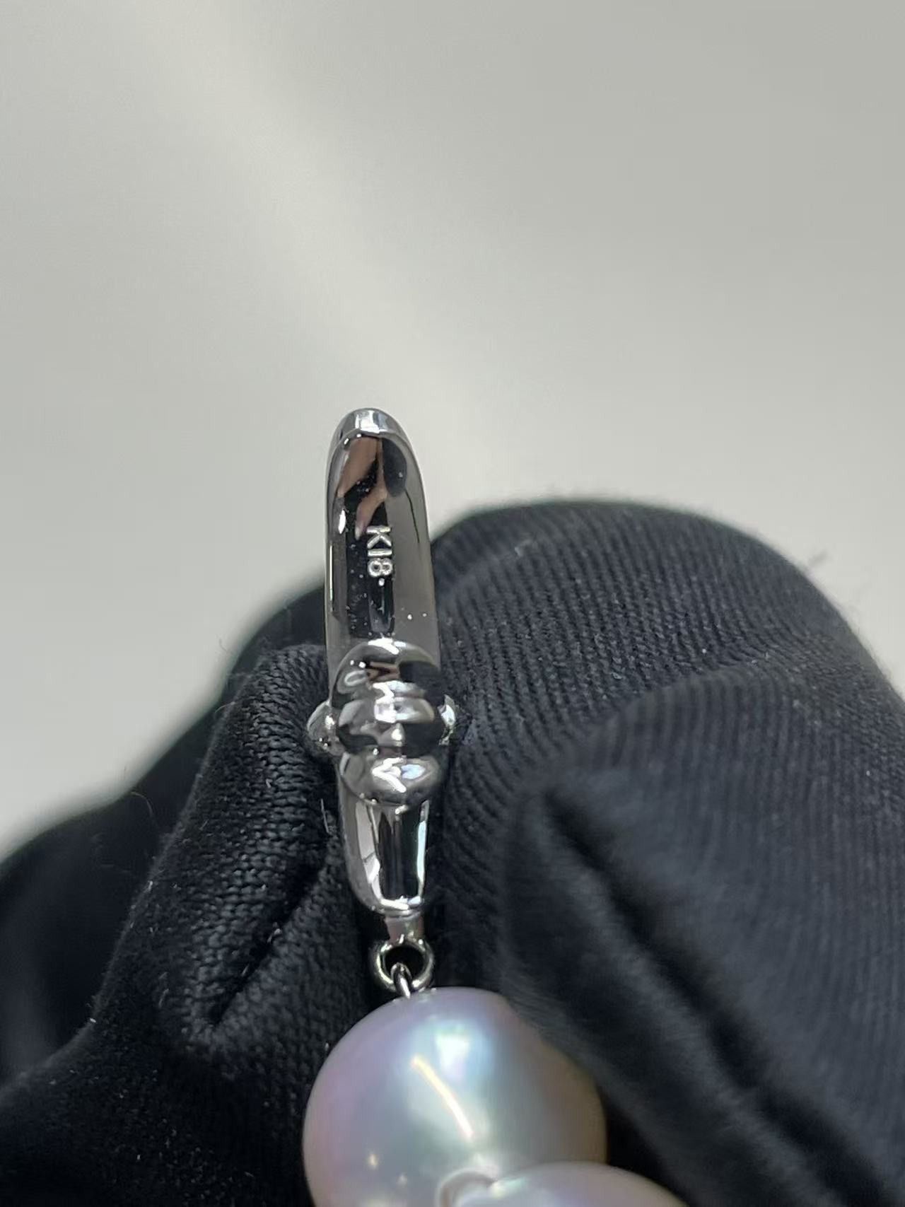 Chrome Hearts Chrome Hearts Mikimoto White Pearl Bracelet Size ONE SIZE - 15 Thumbnail