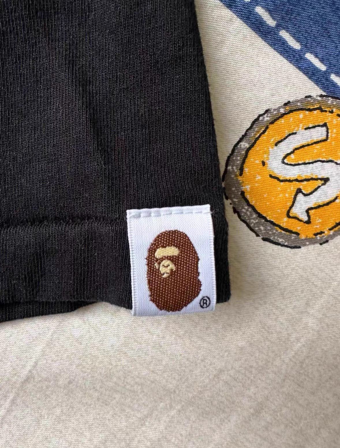 Bape BAPE Ape Print Short Sleeve T-Shirt K5 Size US L / EU 52-54 / 3 - 5 Thumbnail