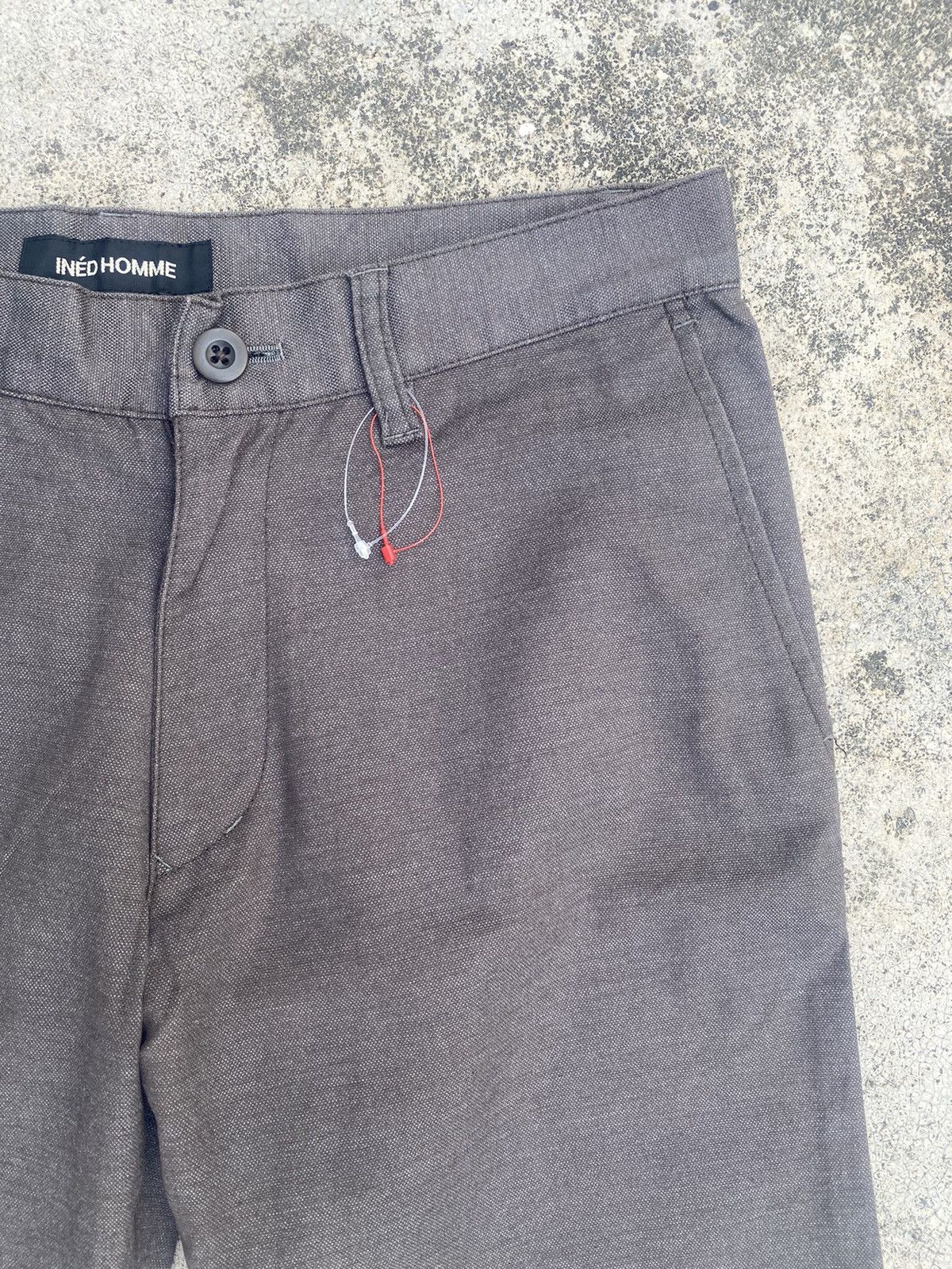 Designer × Japanese Brand × Yohji Yamamoto Ined Yohji Yamamoto Straight Cut Casual Pants Size US 30 / EU 46 - 3 Thumbnail