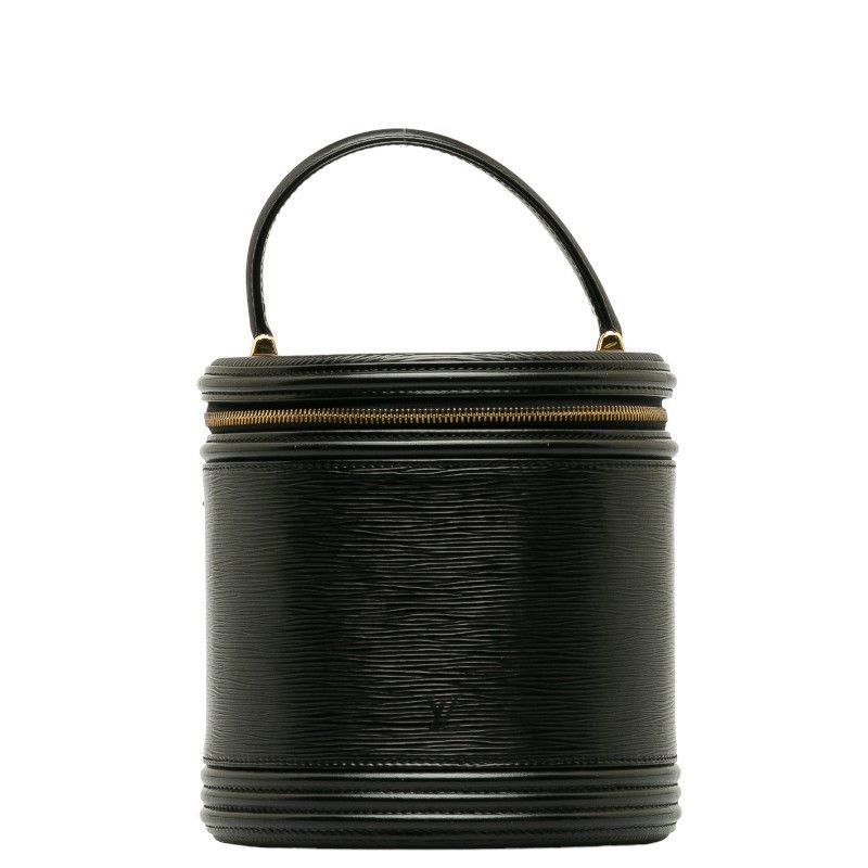 image of Louis Vuitton Epi Cannes Vanity Case in Black, Women's