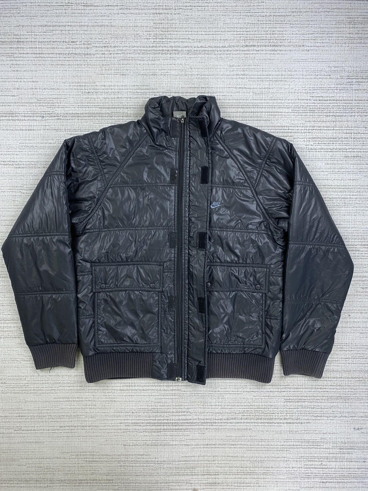 Nike × Vintage Vintage Nike Double Pocket Puffer Down Jacket Size US M / EU 48-50 / 2 - 6 Thumbnail