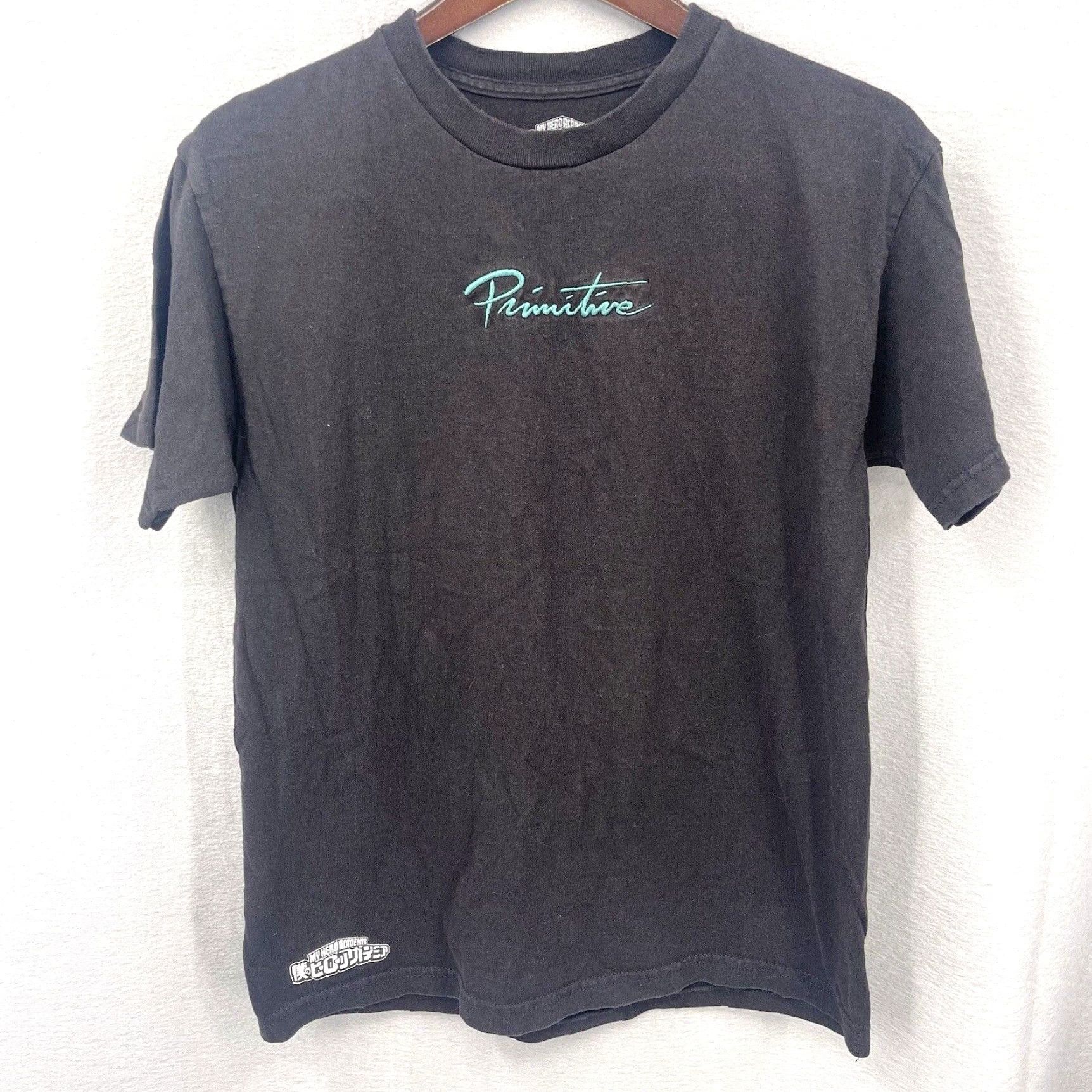 Primitive Primitive Shirt Mens Small Izuku Midoriya Anime Black My Hero Academia Size US S / EU 44-46 / 1 - 2 Thumbnail