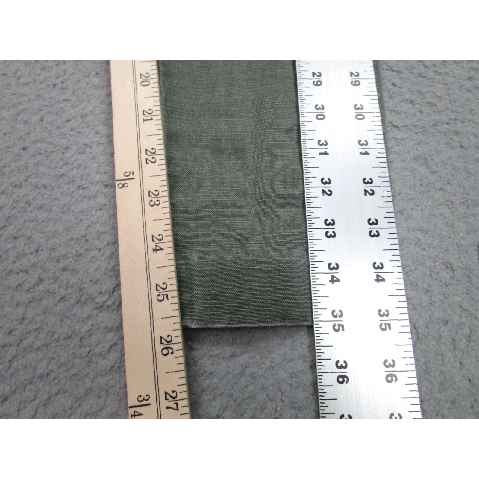 Steven Alan Steven Alan Pants Womens 6 Green Linen Canvas Military Army Grunge Gorpcore Boho Size 28" / US 6 / IT 42 - 4 Thumbnail