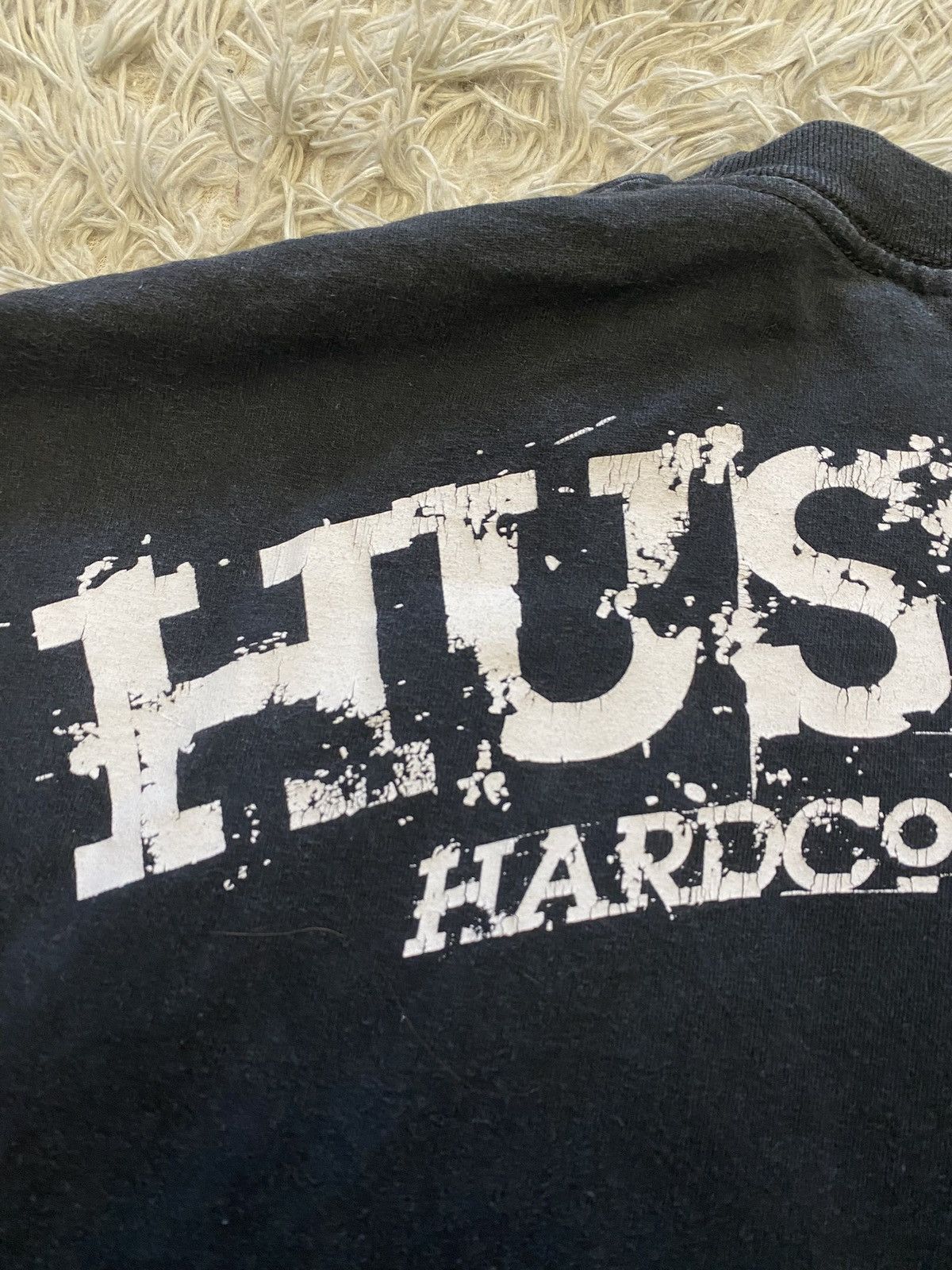 Affliction × Vintage Vintage Hustler Hardcore TV XXX Chanel Sex Grunge T-Shirt Size US XL / EU 56 / 4 - 11 Thumbnail