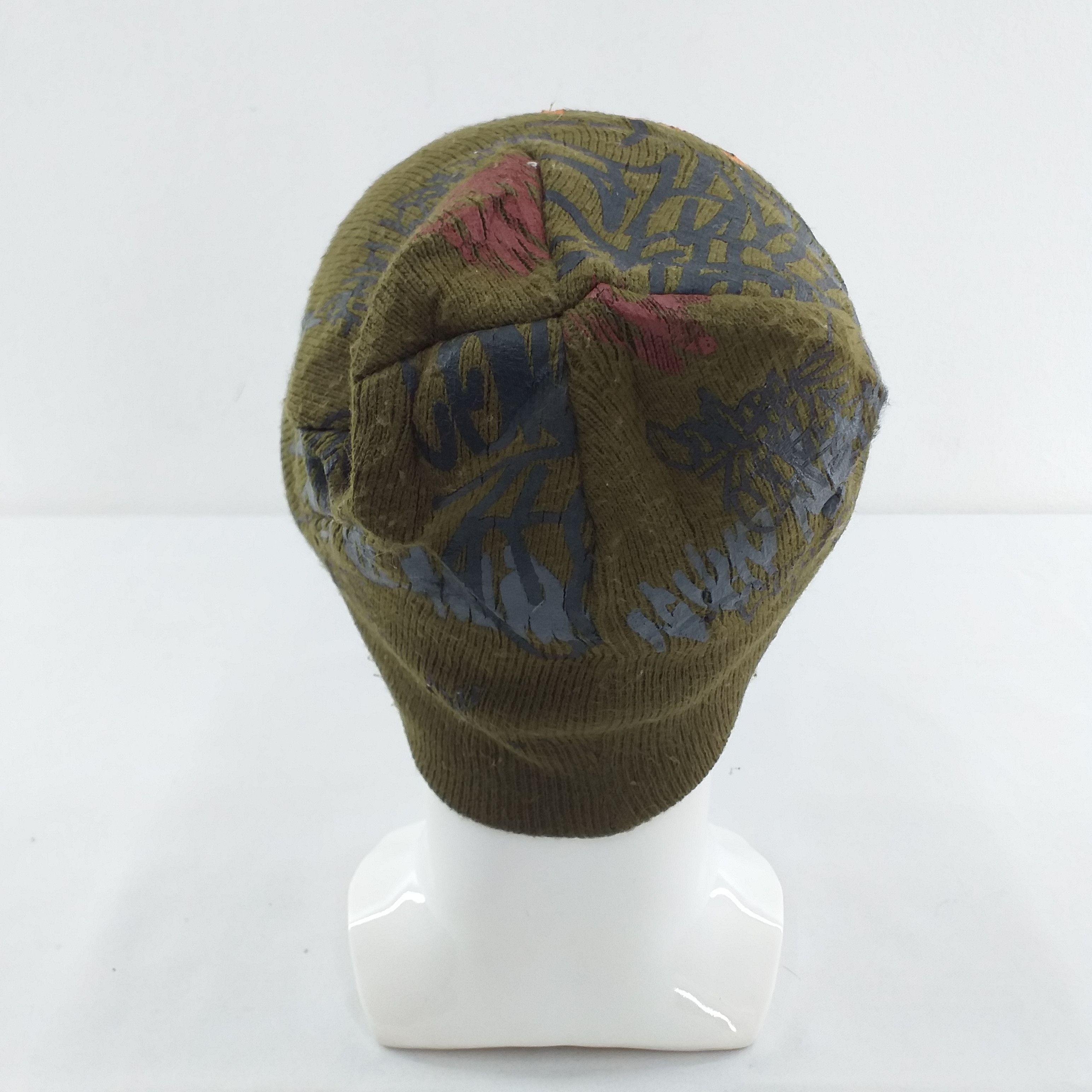 Japanese Brand Printed Art Snow Cap Hat Beanie -BN074 Size ONE SIZE - 2 Thumbnail