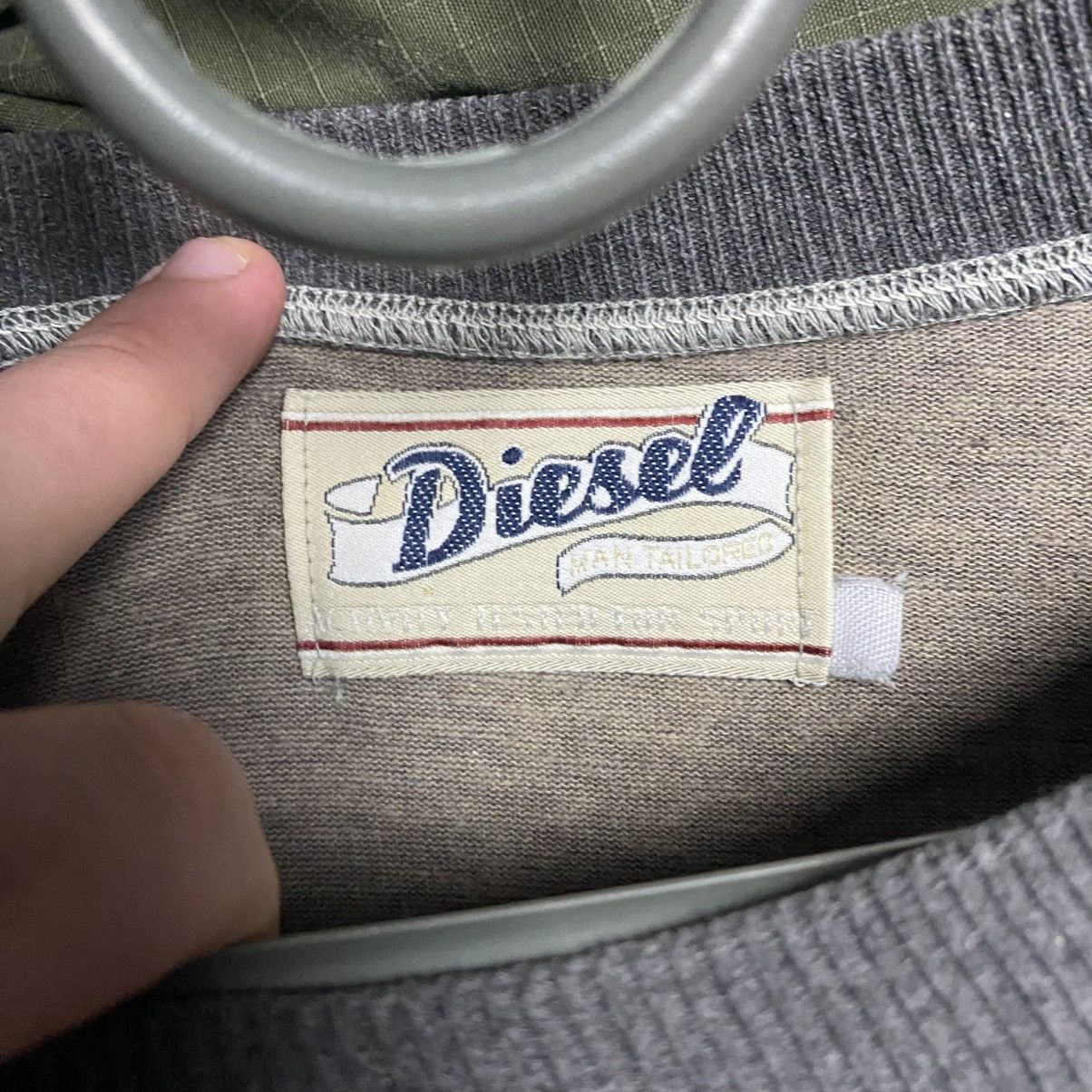 Diesel Vintage Diesel Big Logo y2k japanese opium 90’s longsleeve Size US M / EU 48-50 / 2 - 4 Thumbnail