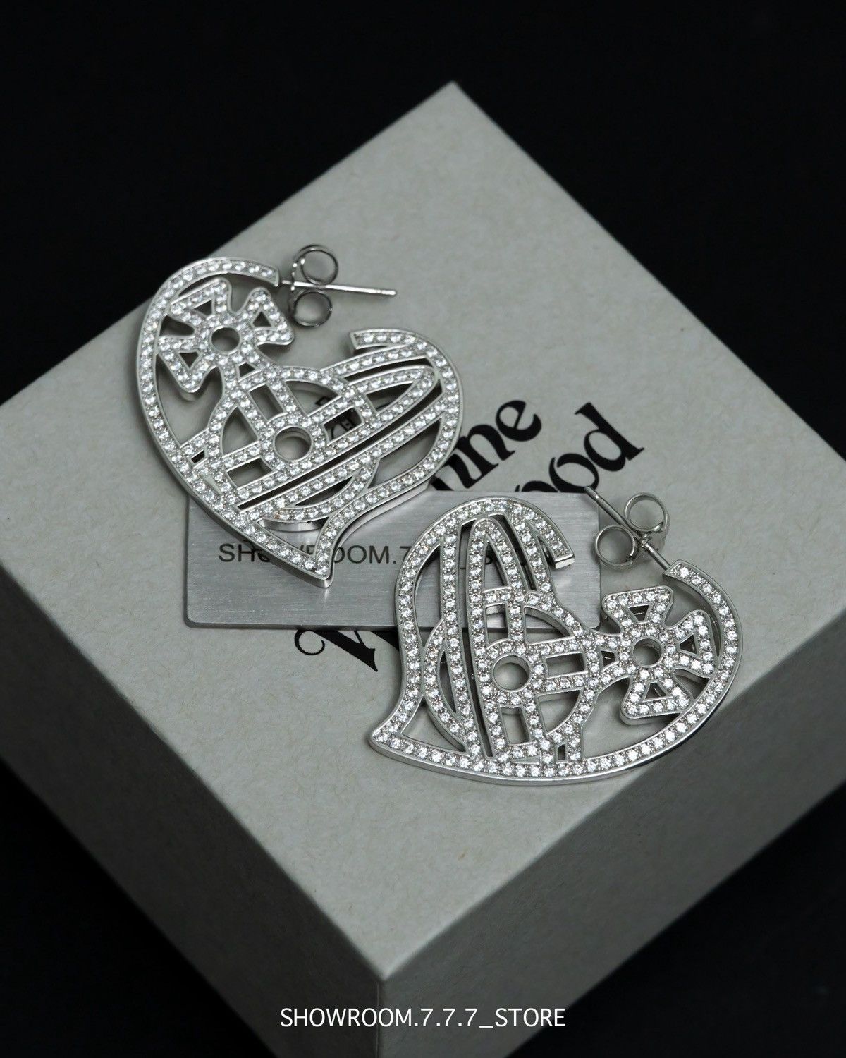 Vivienne Westwood Vivienne Westwood Giuseppa Orb Large Earrings Size ONE SIZE - 2 Thumbnail