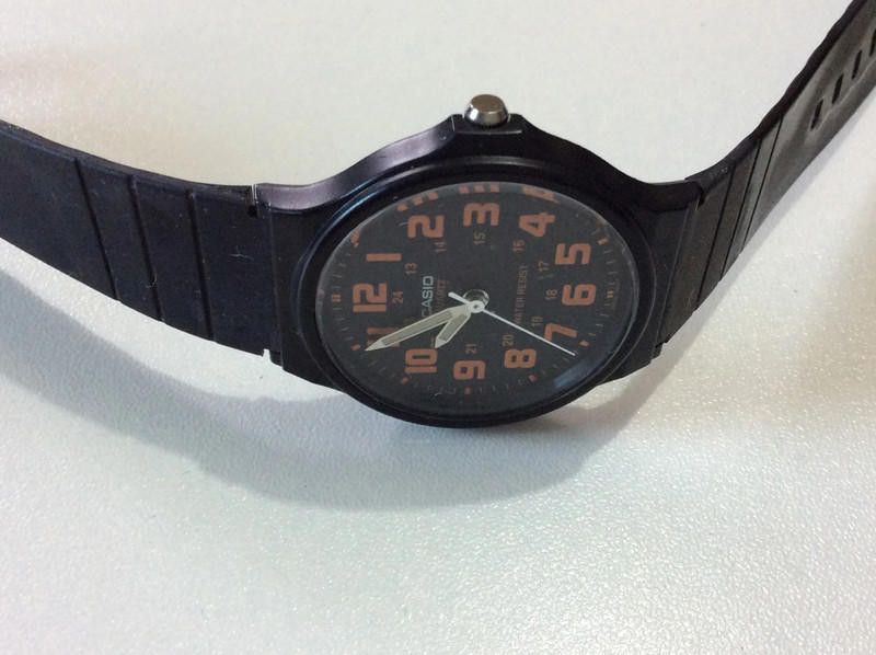 Casio Casio black dial plastic strap watch Size ONE SIZE - 3 Thumbnail