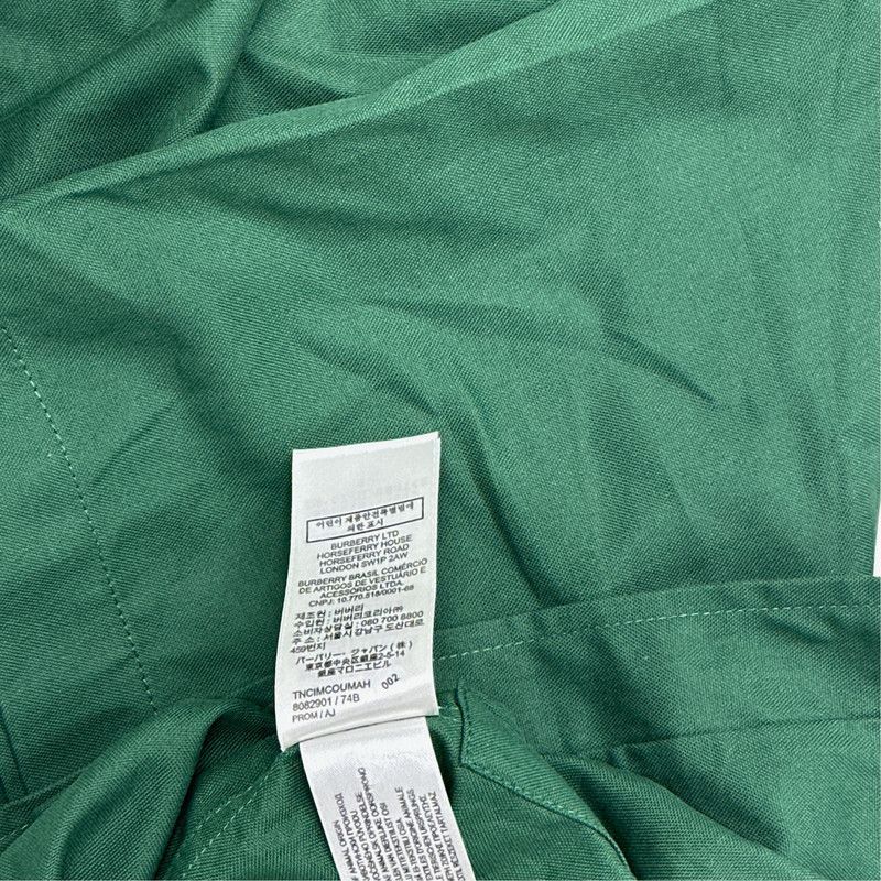 Burberry Burberry Short Sleeve Button-Up Shirt for Men 0079 Size US M / EU 48-50 / 2 - 1 Thumbnail