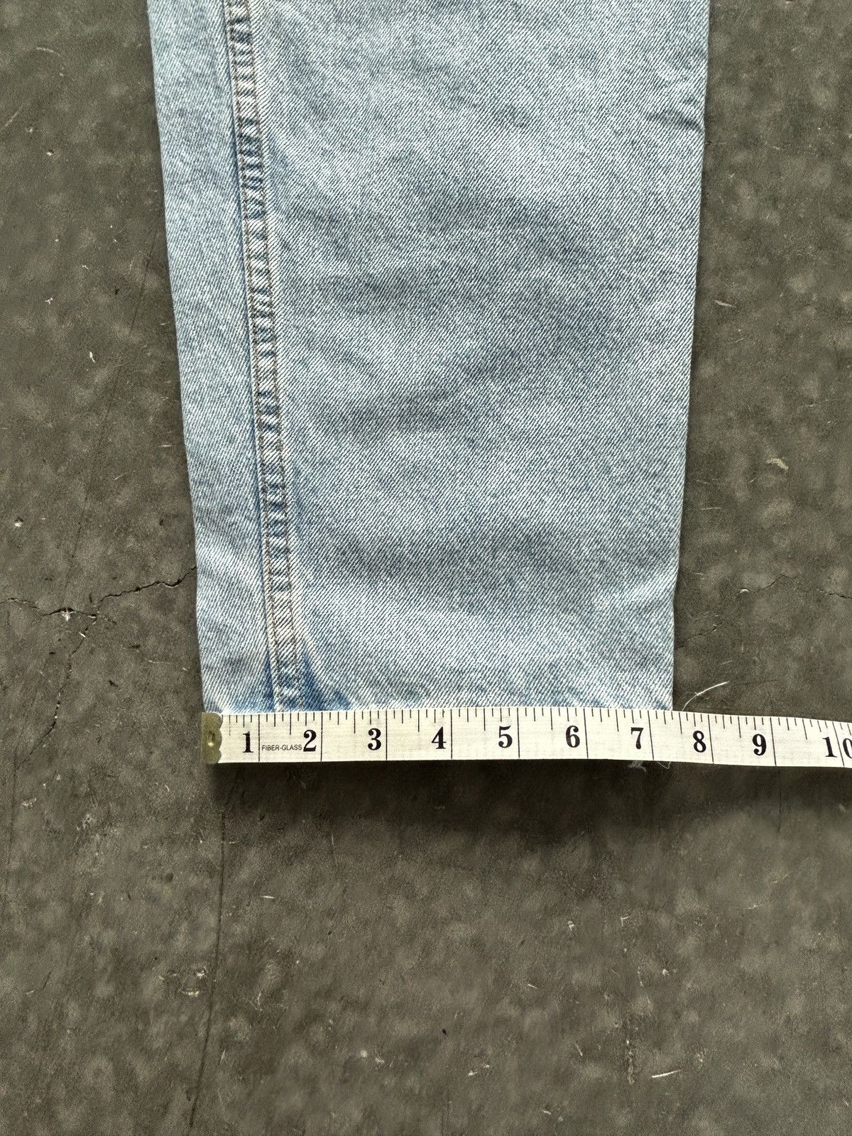 Levi's Vintage 90s Levis 560 Denim Jeans 34x32 Light Wash Size US 34 / EU 50 - 12 Thumbnail