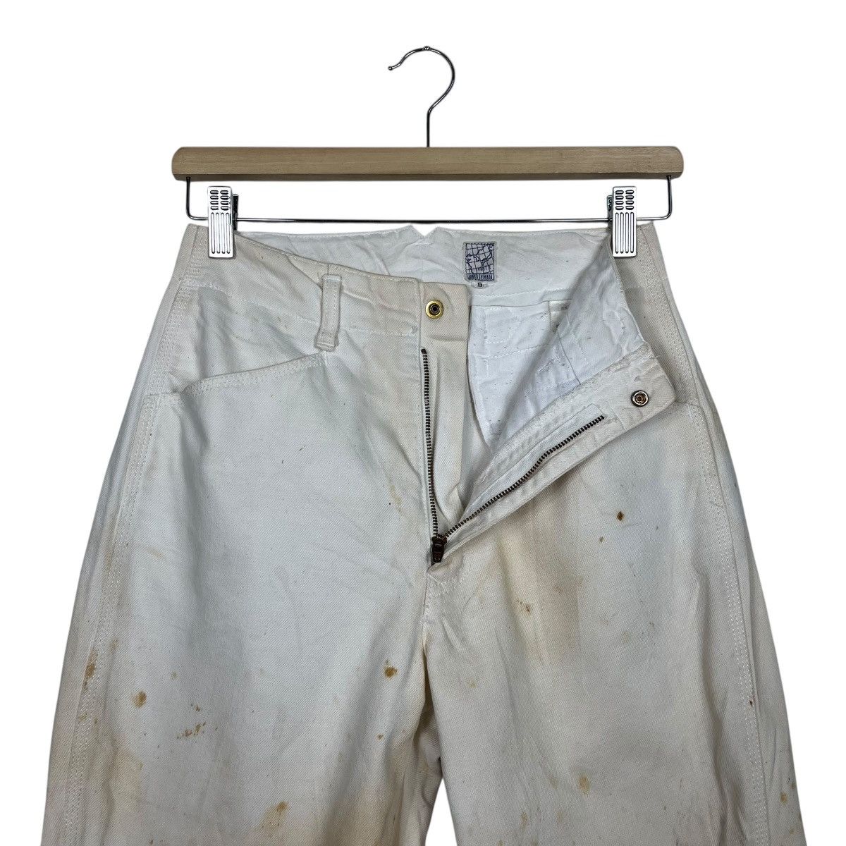 Junko Shimada Vintage Part 2 By Junko Shimada Distressed Stain Denim Size US 26 / EU 42 - 15 Thumbnail