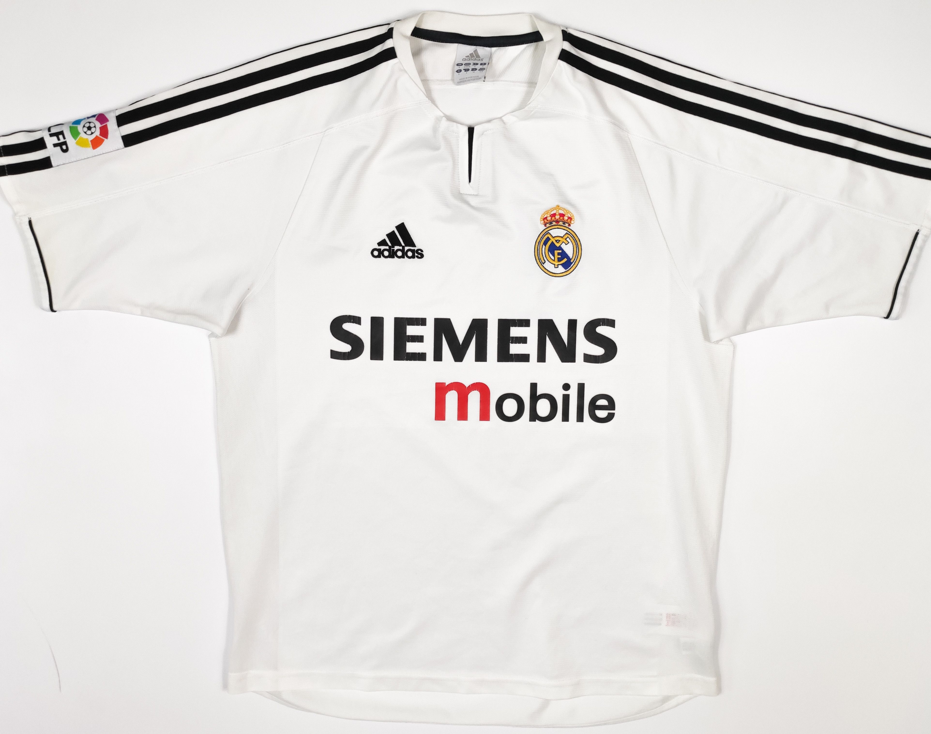 Adidas Real Madrid 20043 2004 Home Adidas Shirt Vintage Trikot Size US S / EU 44-46 / 1 - 1 Thumbnail
