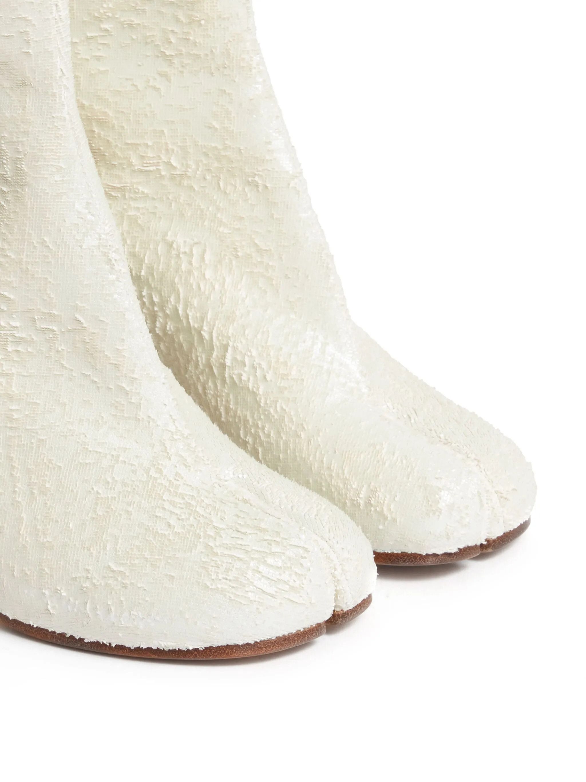 Maison Margiela o1w1db11225 Tabi Ankle Boots in White Size US 10 / IT 40 - 5 Thumbnail