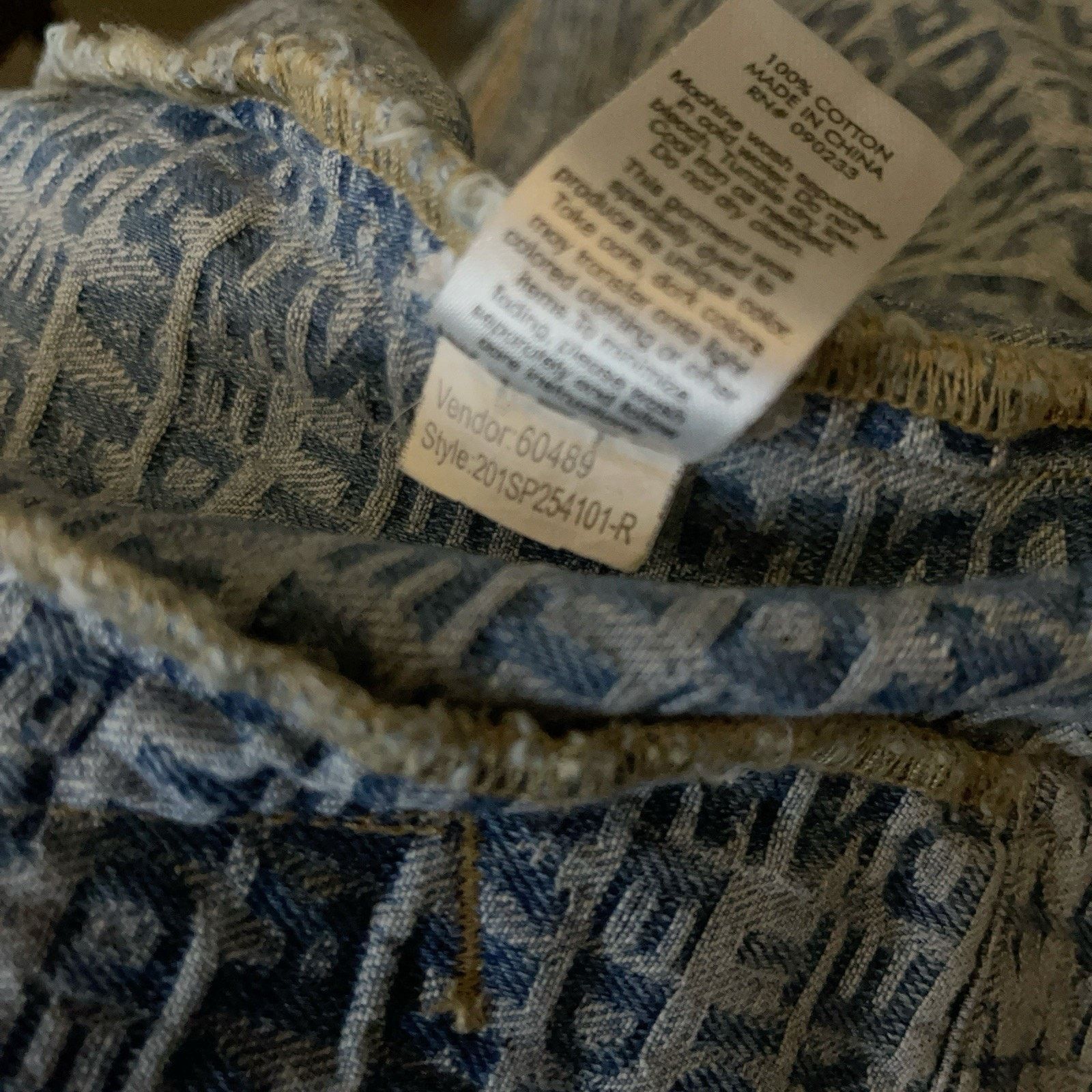 Pacsun Pacsun Rare Dnm Edit Monogram Jacquard Gas Jacket Size US S / EU 44-46 / 1 - 15 Thumbnail