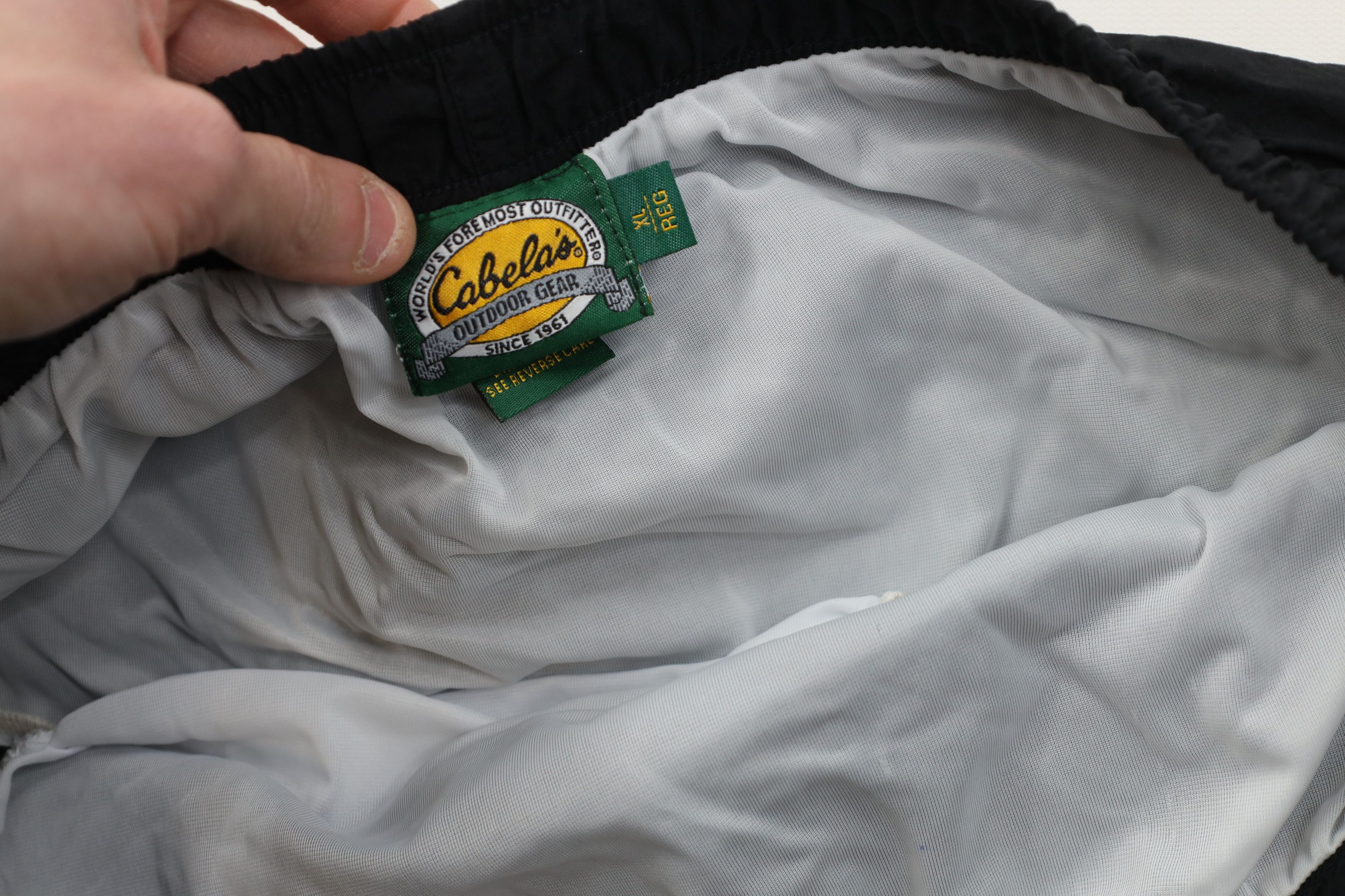 Cabelas Vintage 90s Y2K Cabelas Above Knee Running Trekking Shorts Size US 36 / EU 52 - 7 Thumbnail