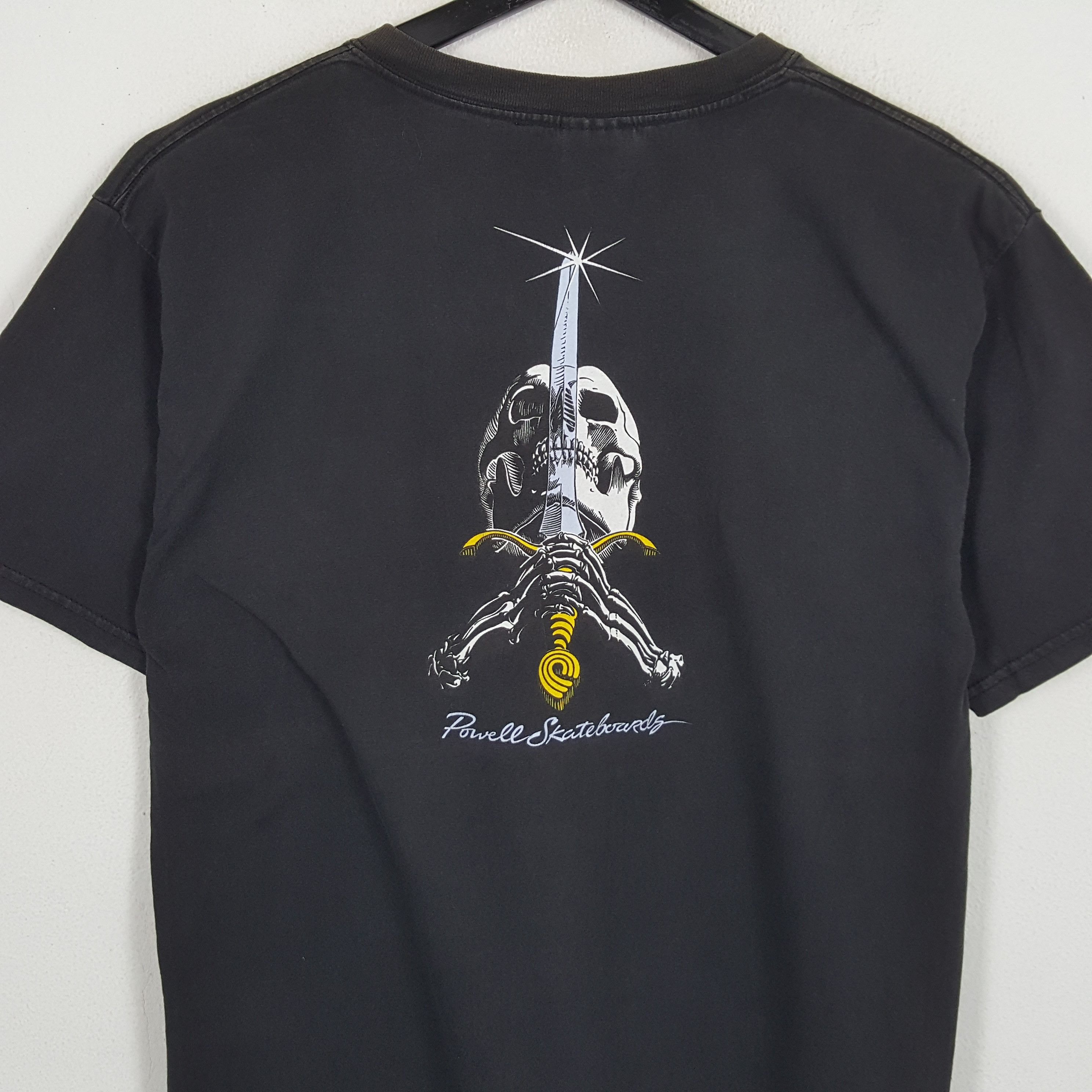 Powell Peralta × Vintage POWELL SKATEBOARDS Back Print Design Vintage Tshirt Size US L / EU 52-54 / 3 - 2 Thumbnail