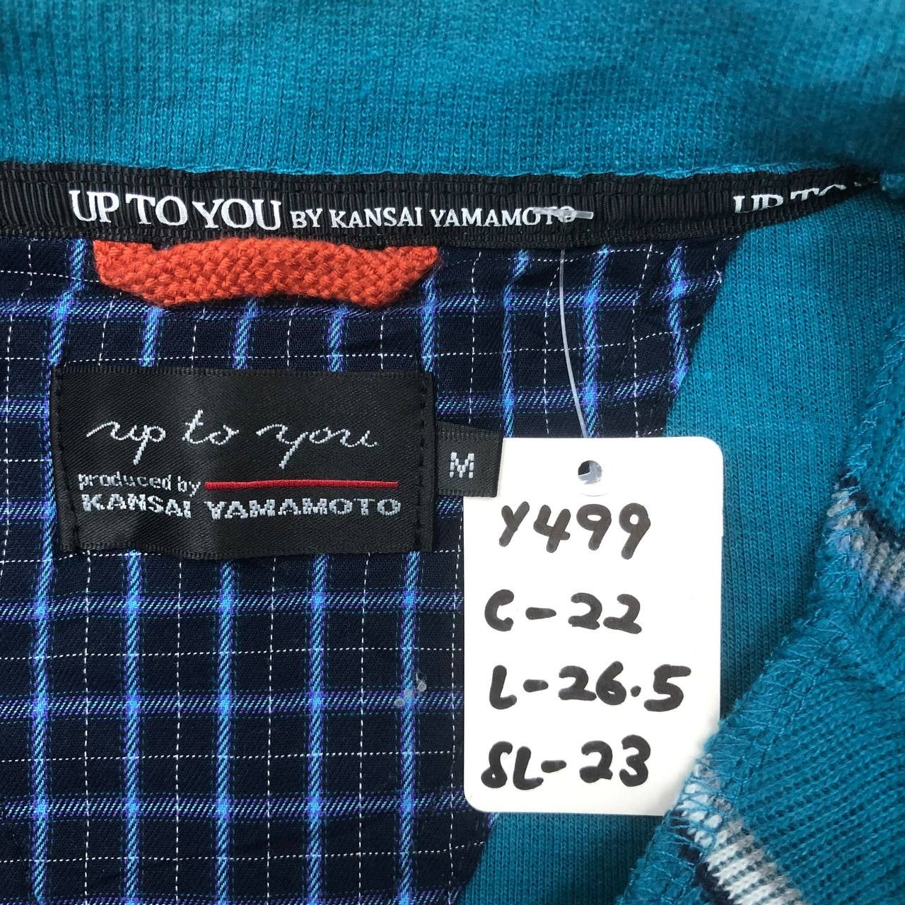 Japanese Brand × Kansai Yamamoto Y499 UP TO YOU BY KANSAI YAMAMOTO SWEATSHIRT Size US M / EU 48-50 / 2 - 7 Thumbnail