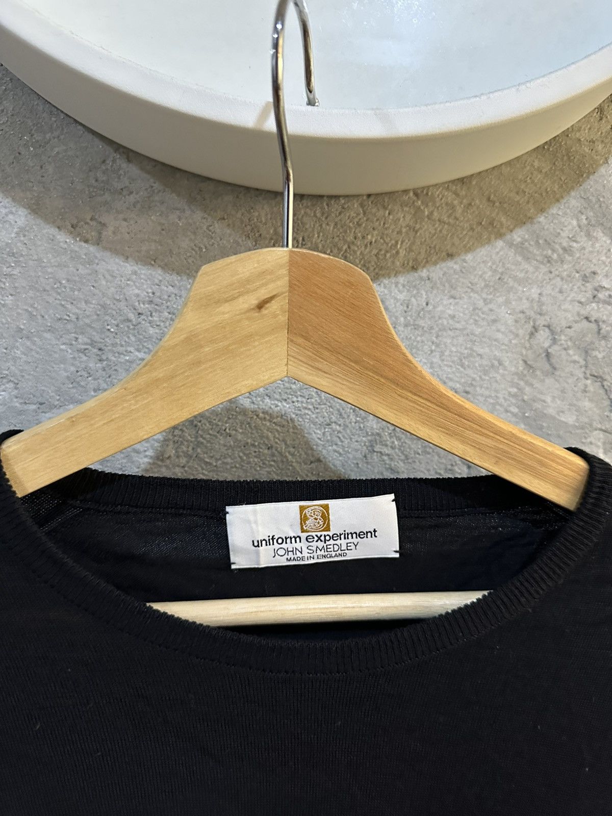 Hiroshi Fujiwara × John Smedley × uniform experiment John Smedley x Uniform Experiment 100% Merino Wool Jumper Size US L / EU 52-54 / 3 - 3 Thumbnail