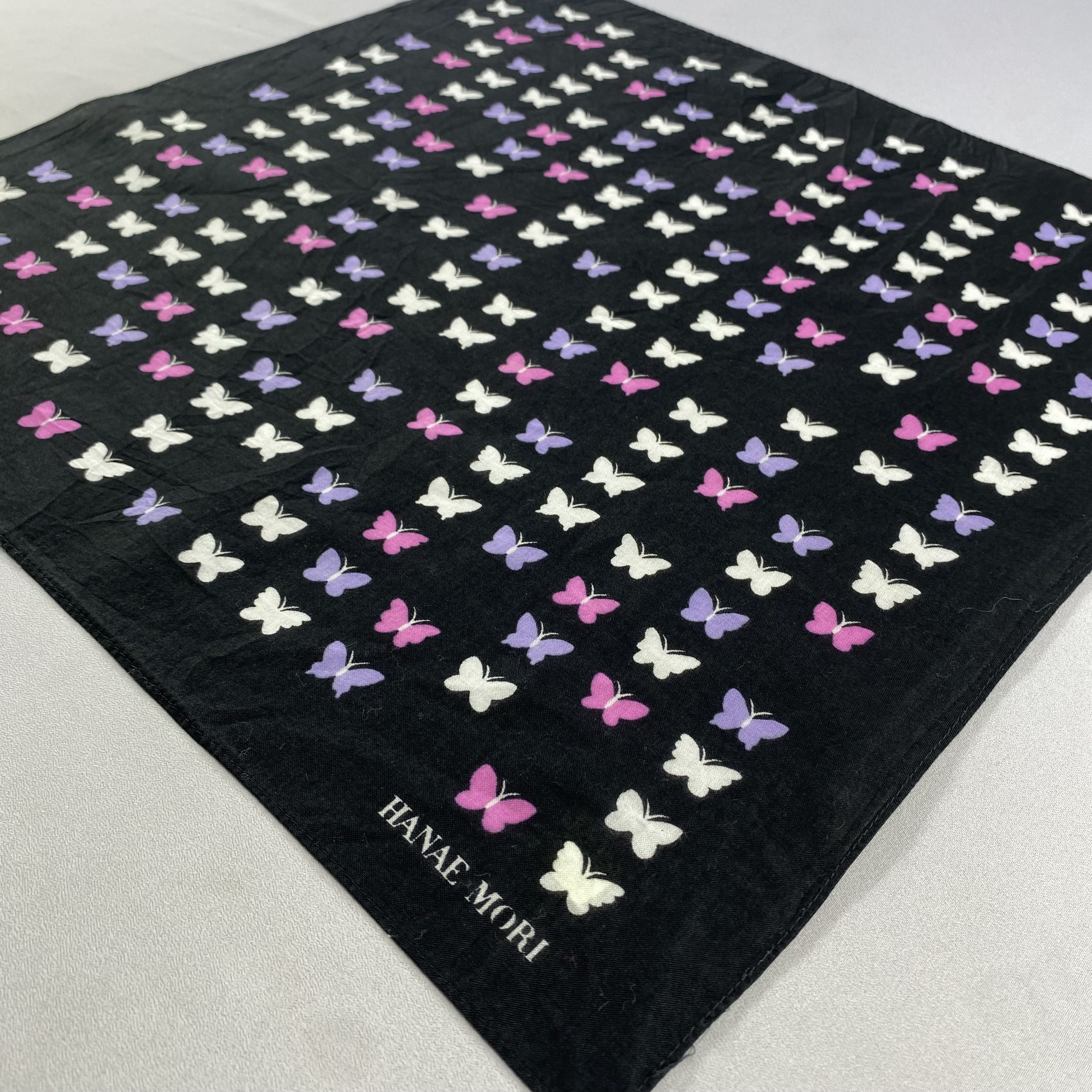 Hanae Mori × Vintage Hanae Mori Bandana/ Handkerchief / Neckerchief Size ONE SIZE - 2 Thumbnail