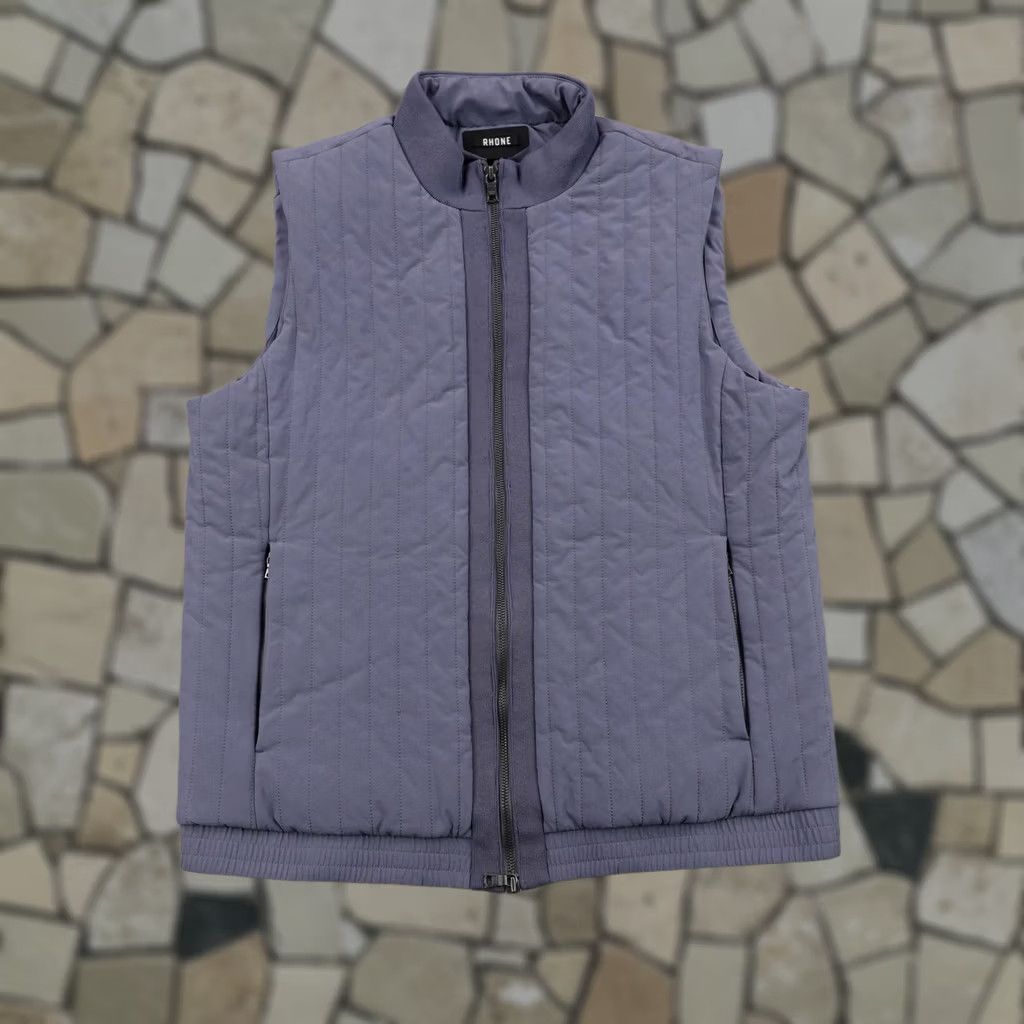 Rhone Rhone Vest Mens L Folkstone Gray Skyline Quilted Full Zip Insulated Lightweight Pockets Modern Outdoor Winter Casual Travel Workwear Mens Size US L / EU 52-54 / 3 - 1 Thumbnail