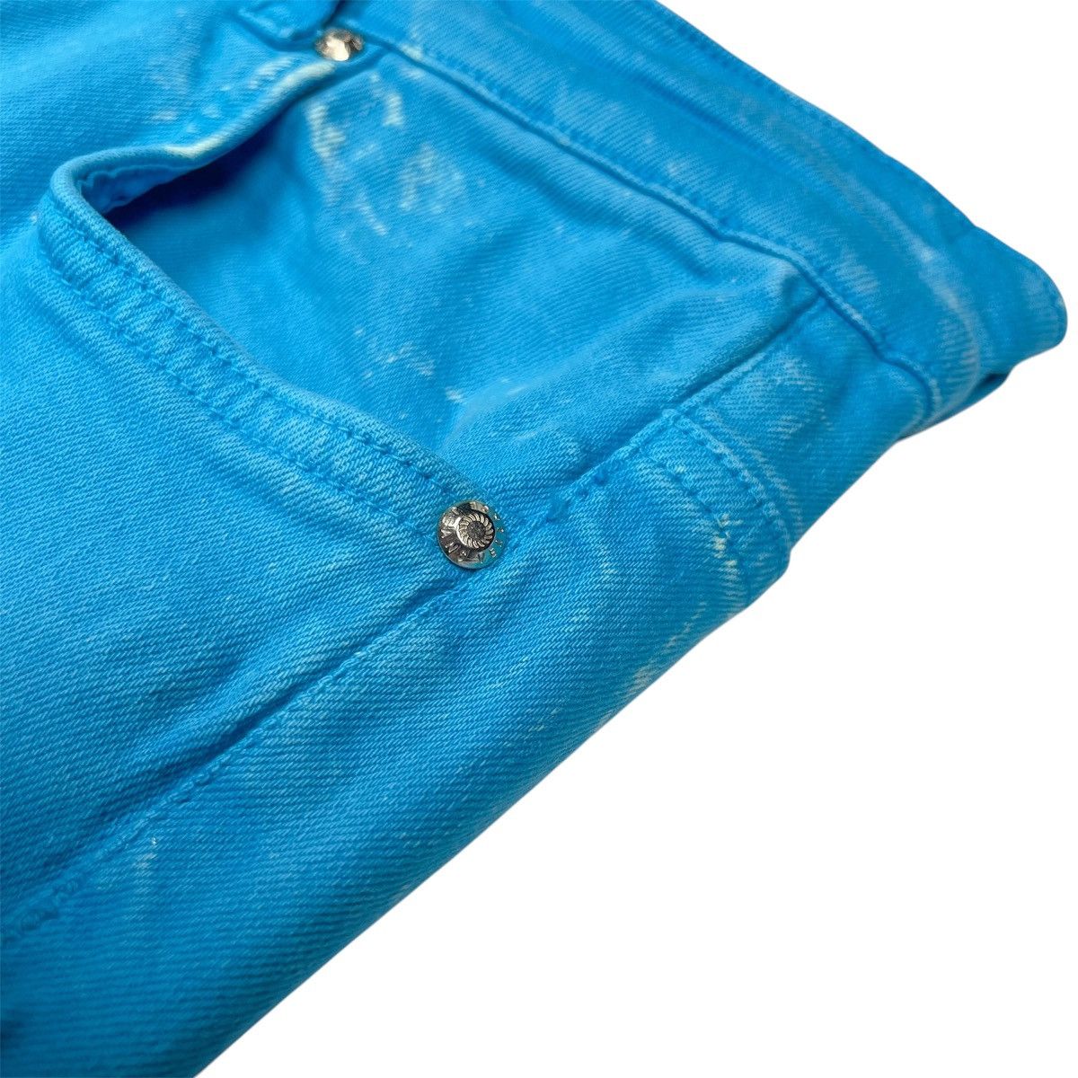 Versace Jeans Couture Versace Jeans Vibrant Blue Skinny Jeans Size 26" / US 2 / IT 38 - 8 Thumbnail