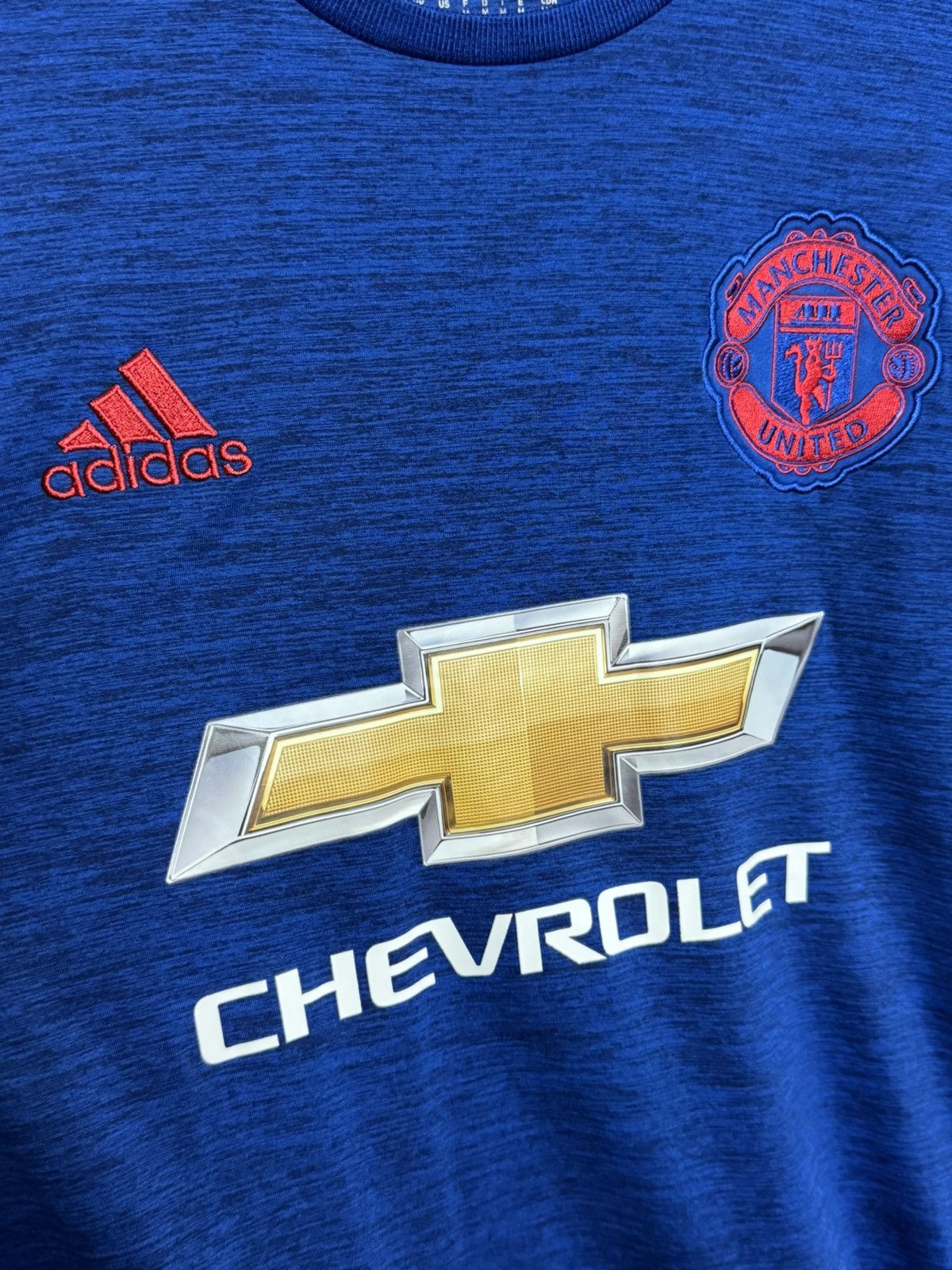 Adidas Manchester United 16/17 Away Shaw Football Jersey Shirt Size US M / EU 48-50 / 2 - 4 Thumbnail