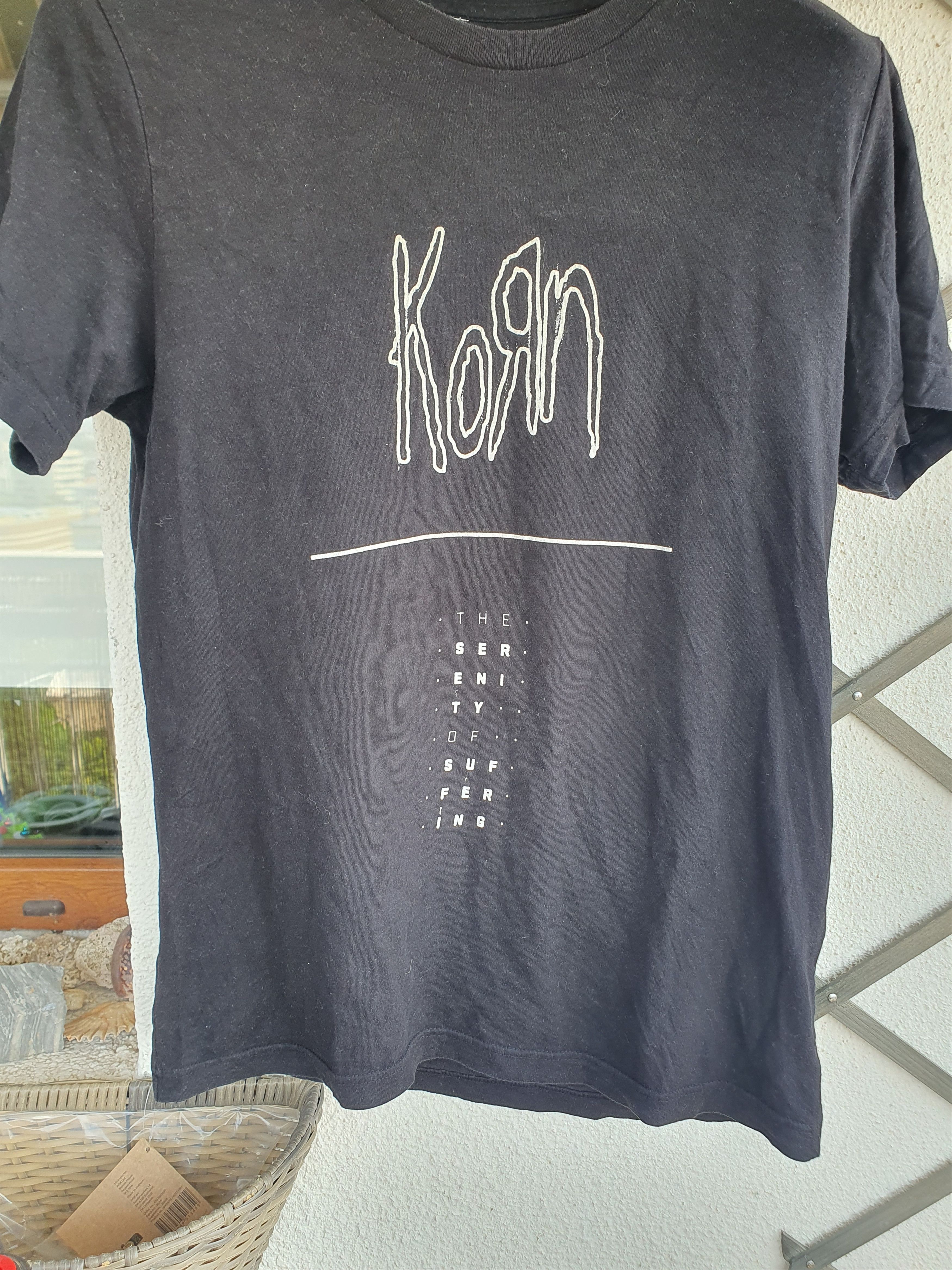 Band Tees × Swagger Korn The Serenity Of Suffering t-shirt sz M Size US M / EU 48-50 / 2 - 2 Thumbnail