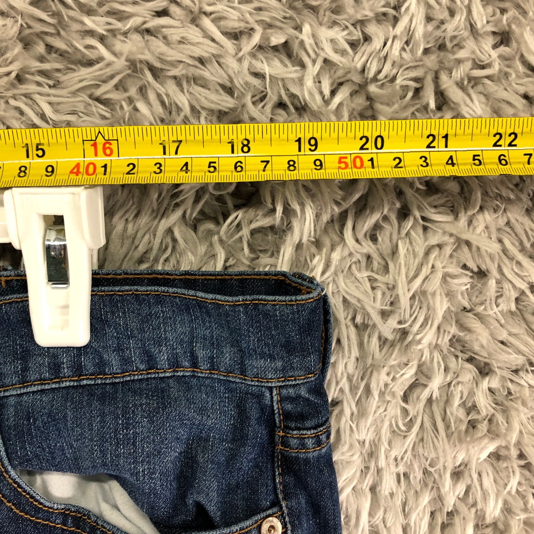 Denime Bass Camden Straight Mens Sz 38x34 Mid Rise Straight Leg Medium Wash Denim Jeans Size US 38 / EU 54 - 2 Thumbnail