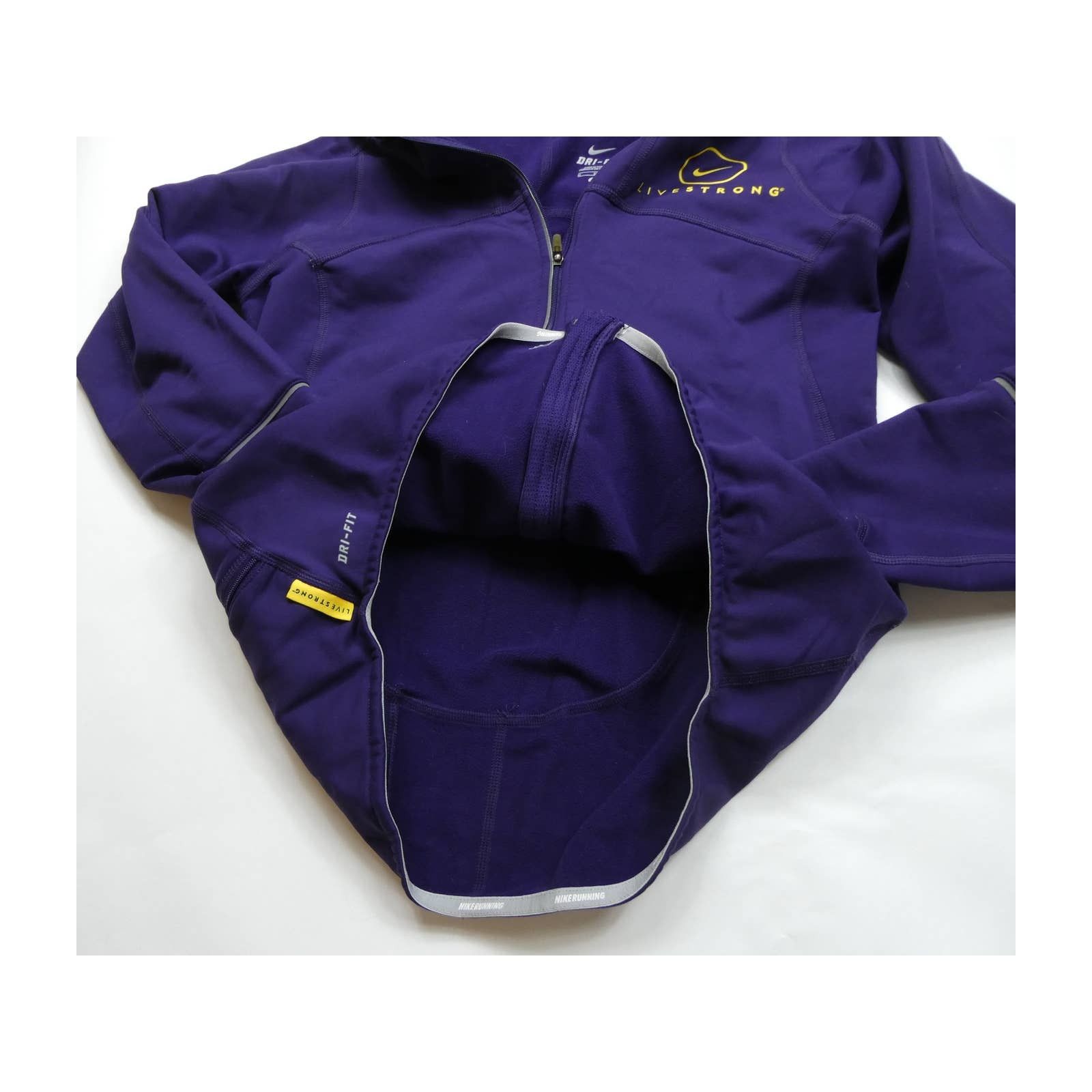Nike Nike Livestrong full zip track jacket, purple, medium Size M / US 6-8 / IT 42-44 - 3 Thumbnail