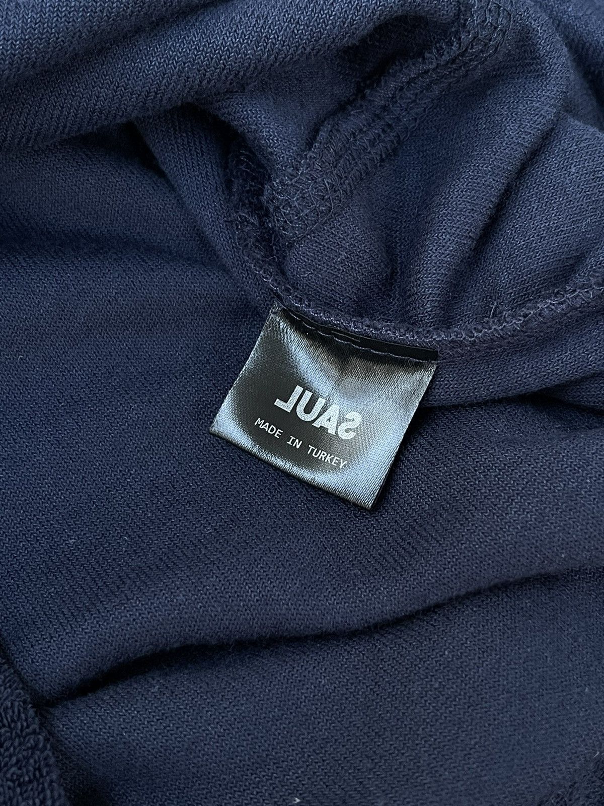 Saul Nash !DS! SS23 Saul Nash Big Logo Navy Paneled Zipped Top Size US L / EU 52-54 / 3 - 18 Thumbnail