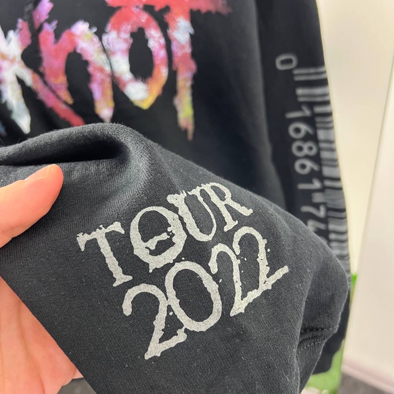 Band Tees Slipknot Rock Hoodie Y2k Tour Big Print Style Baggy Size US M / EU 48-50 / 2 - 6 Thumbnail
