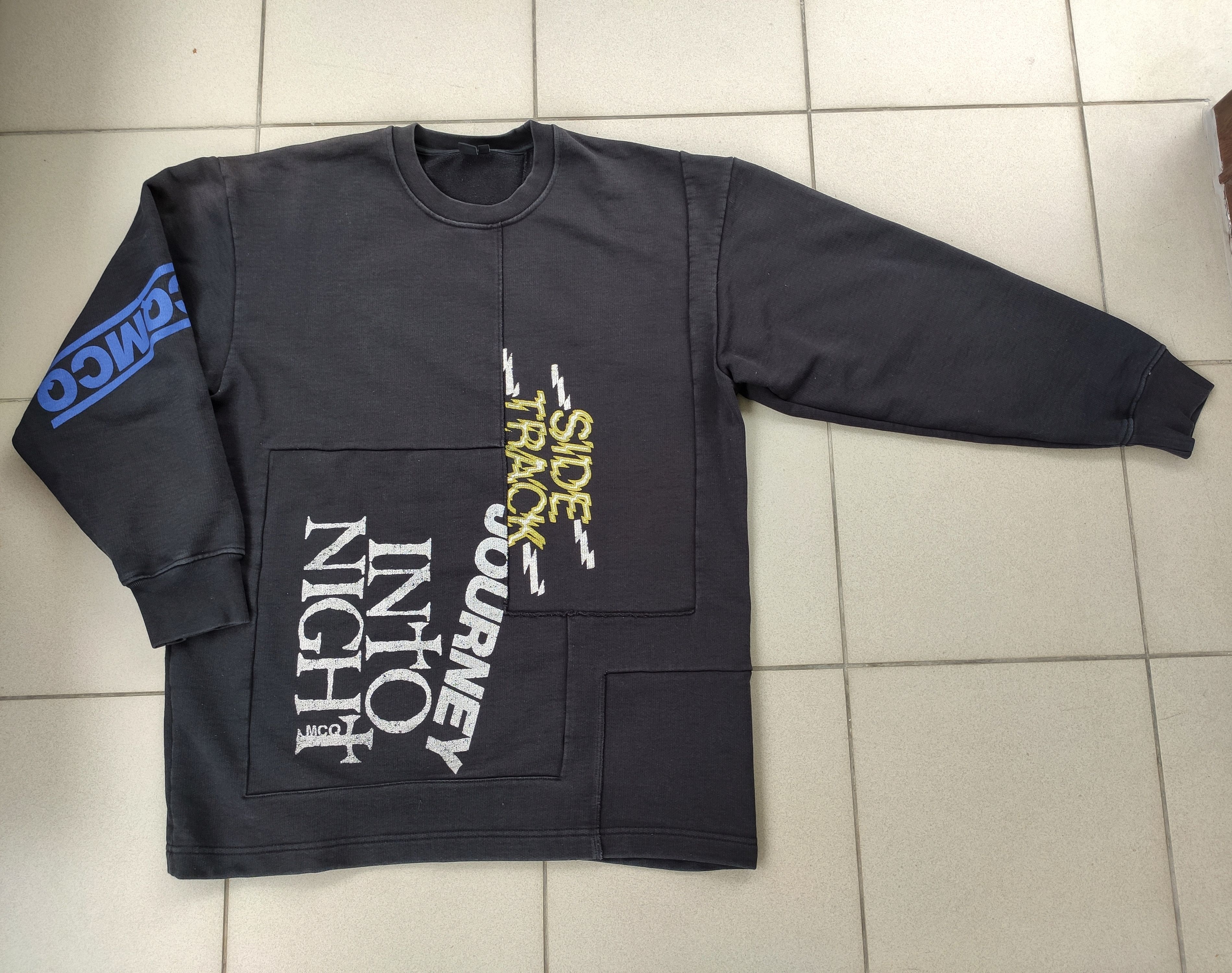 Alexander McQueen × Designer Rare Alexander McQueen patchwork sweatshirt Size US M / EU 48-50 / 2 - 6 Thumbnail
