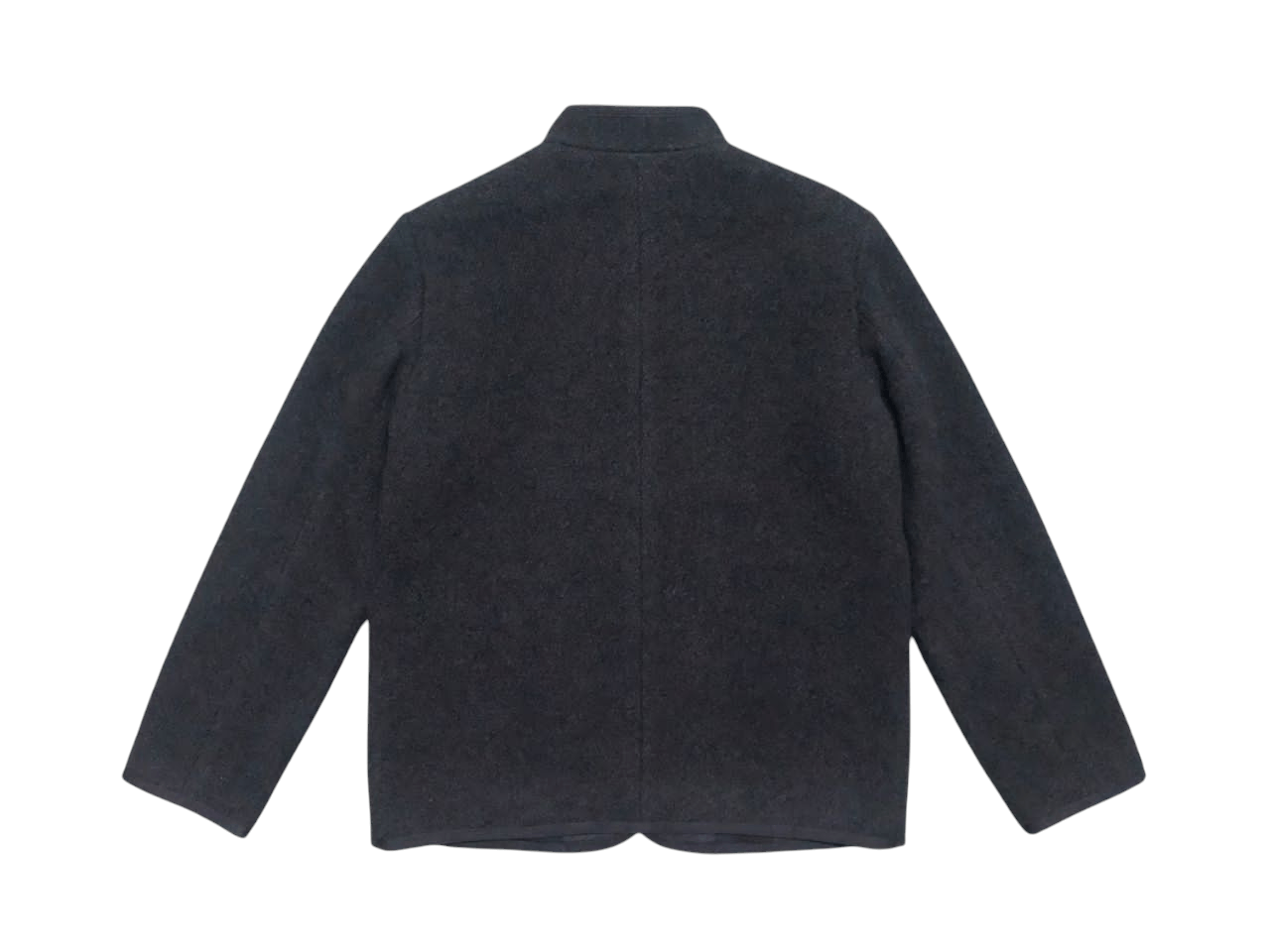 Issey Miyake Mademoiselle Non Non Issey Miyake Baseball Neck Wool Jacket Size US M / EU 48-50 / 2 - 2 Thumbnail