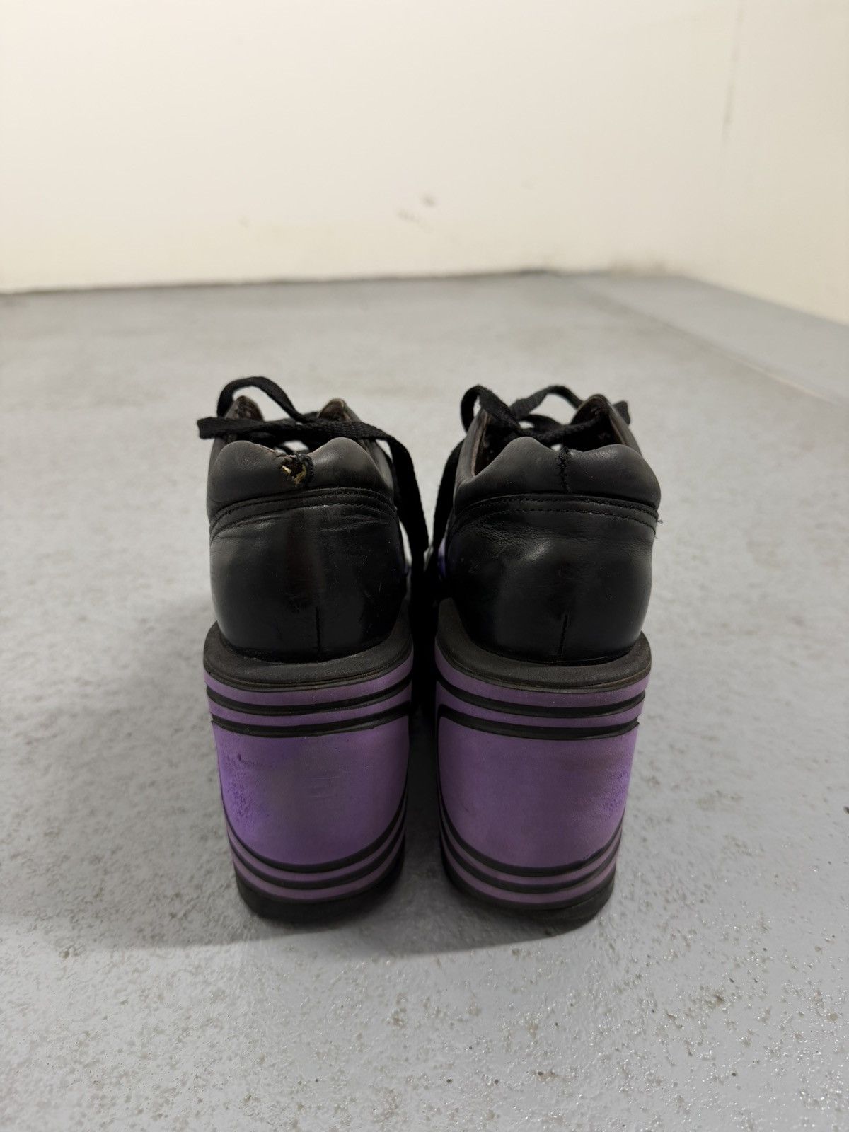 Other Destroy 90s Punk Rave Ankle Platform Boots Size US 7.5 / IT 37.5 - 8 Thumbnail