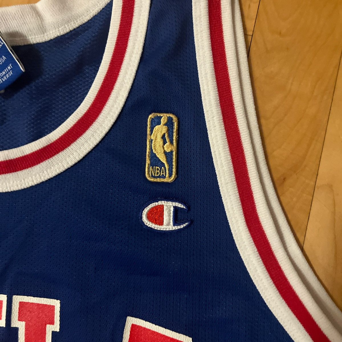 Champion × NBA 50th anniversary PHILA 76S WILT CHAMBERLAIN JERSEY GOLD LOGO Size US L / EU 52-54 / 3 - 2 Thumbnail