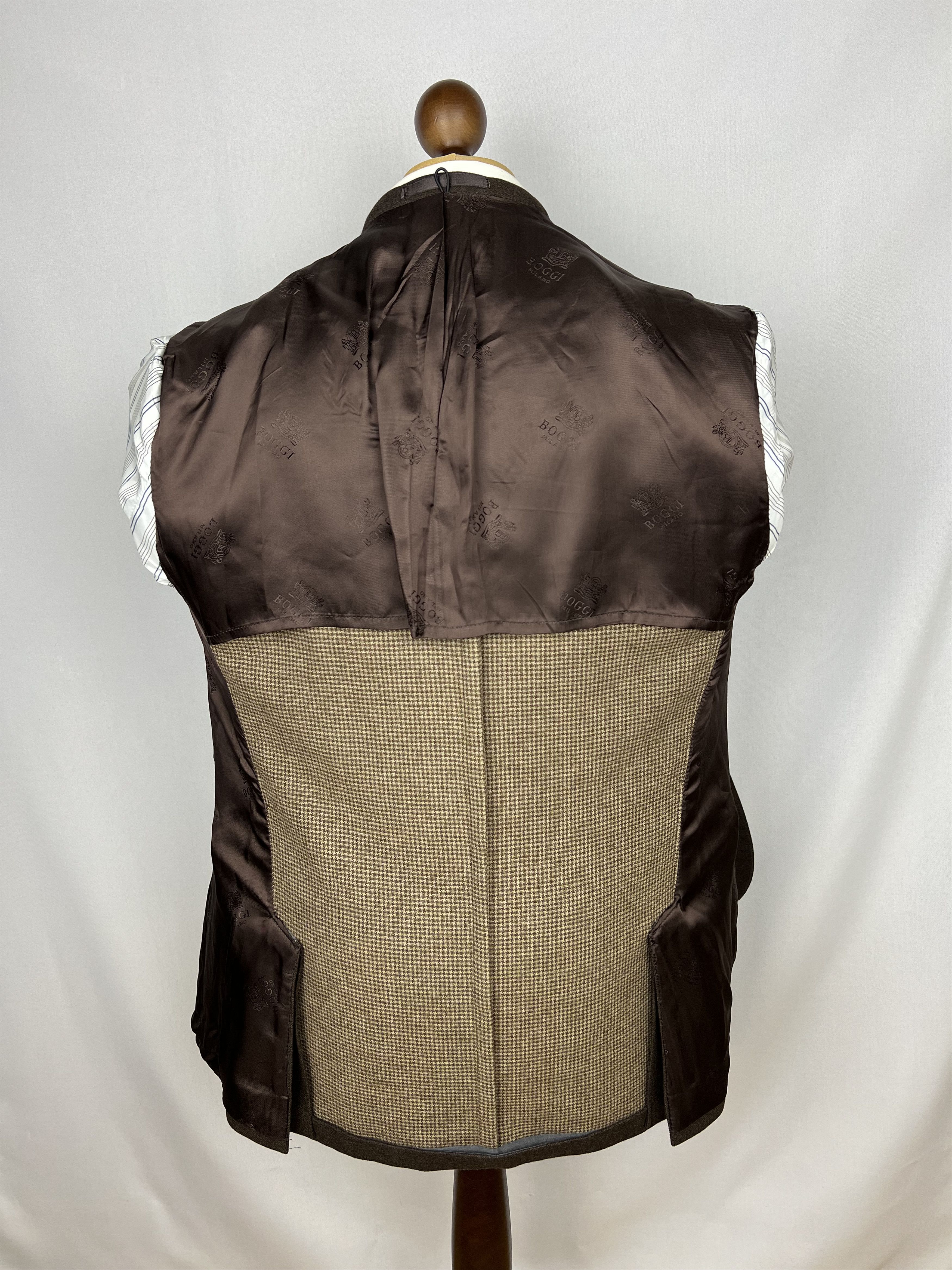 Boggi x Vitale Barberis Solid Soft Wool Half-Lined Sport Coat Size 42R - 4 Thumbnail