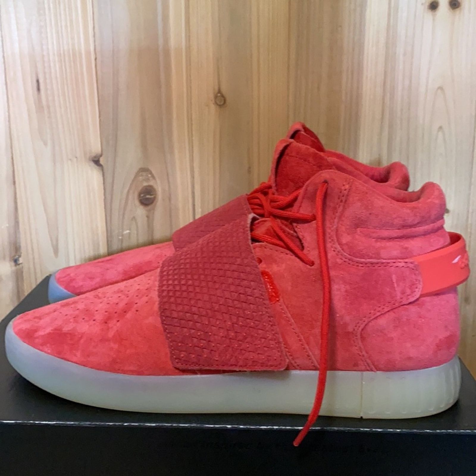 Adidas 2016 Adidas tubular invader strap Size US 10.5 / EU 43-44 - 4 Thumbnail