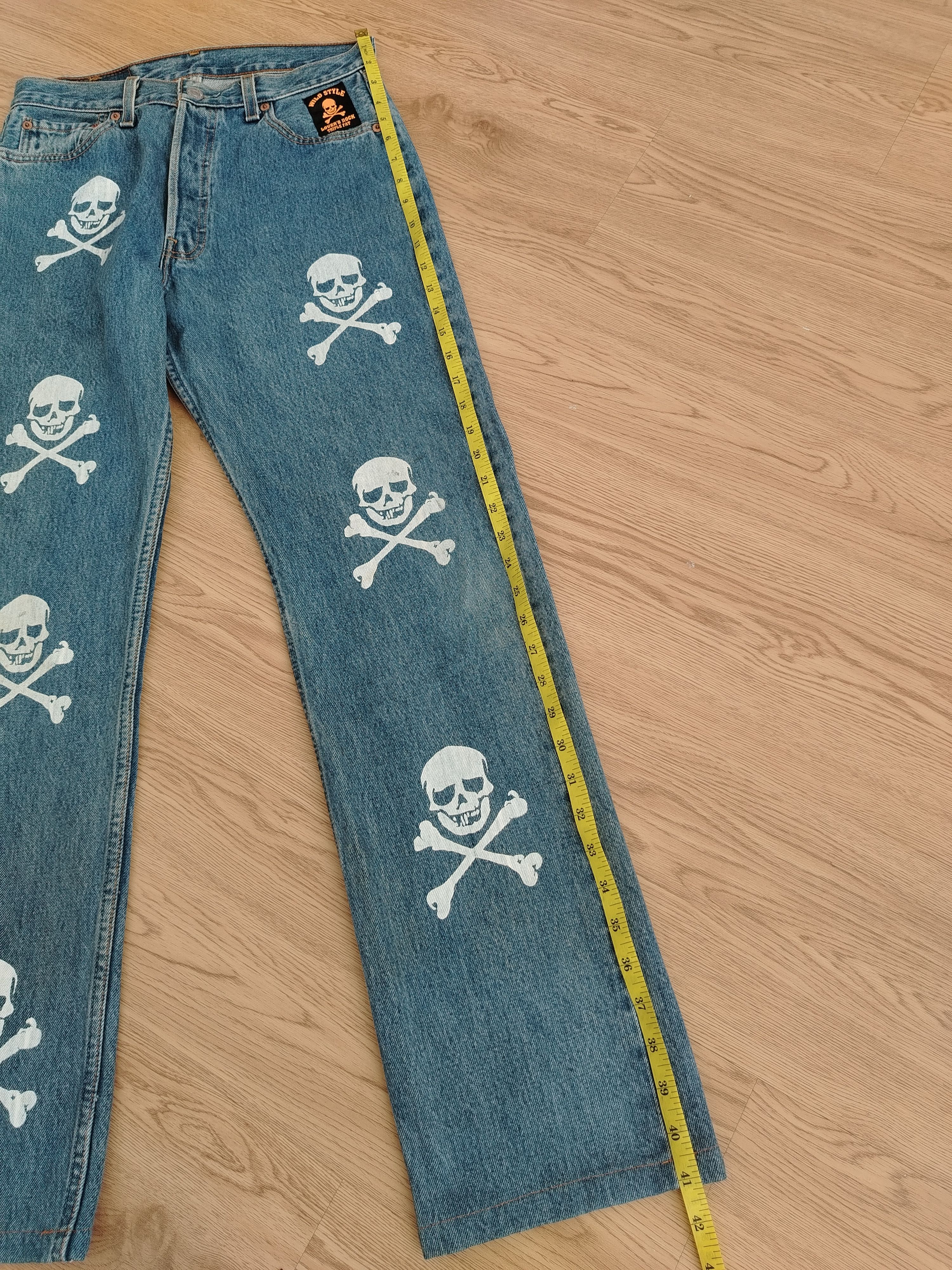 Levi's Levis 501 Vintage Rare Lovers Rock Size US 29 - 11 Thumbnail