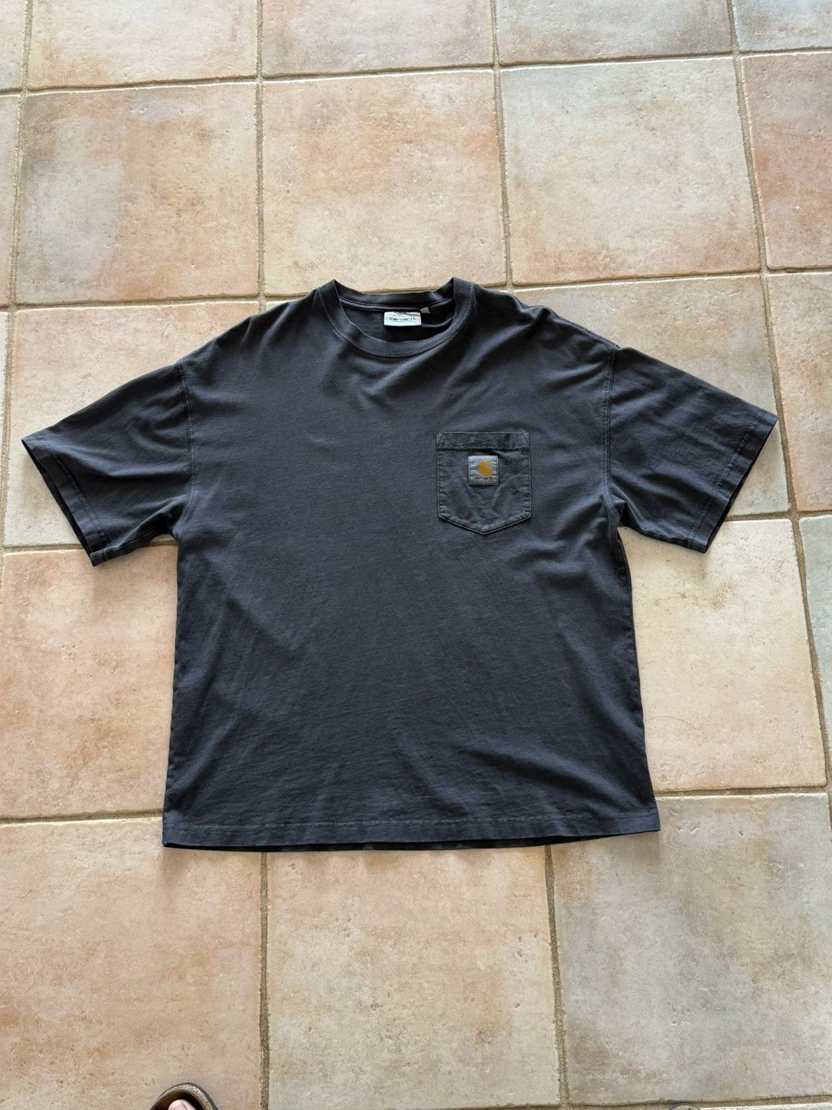 Carhartt Grey Pocket Tee Shirt Size US XL / EU 56 / 4 - 1 Thumbnail