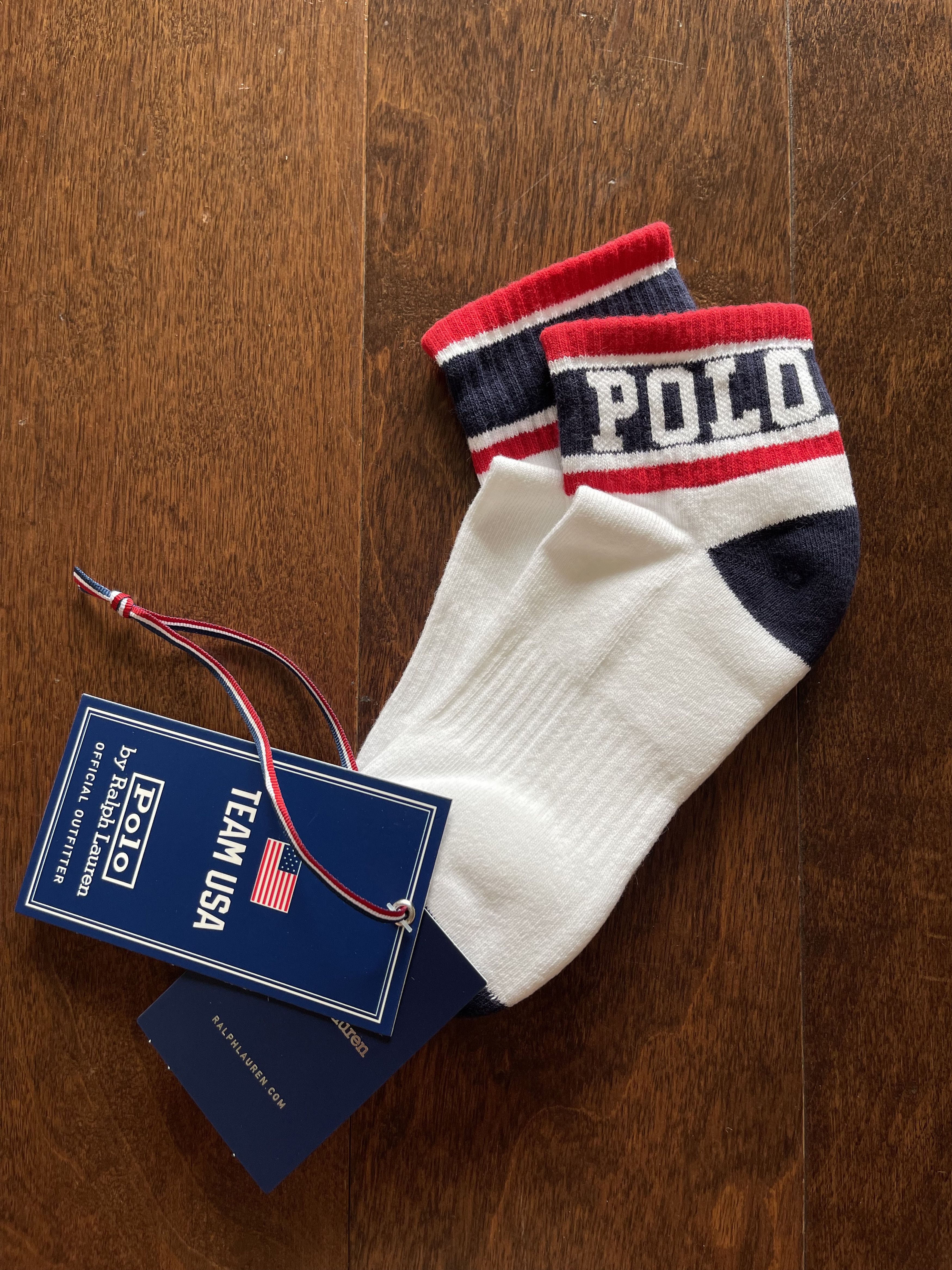 Polo Ralph Lauren Polo Ralph Lauren Team USA Summer Olympics Socks Sz 9-11 Size ONE SIZE - 1 Thumbnail