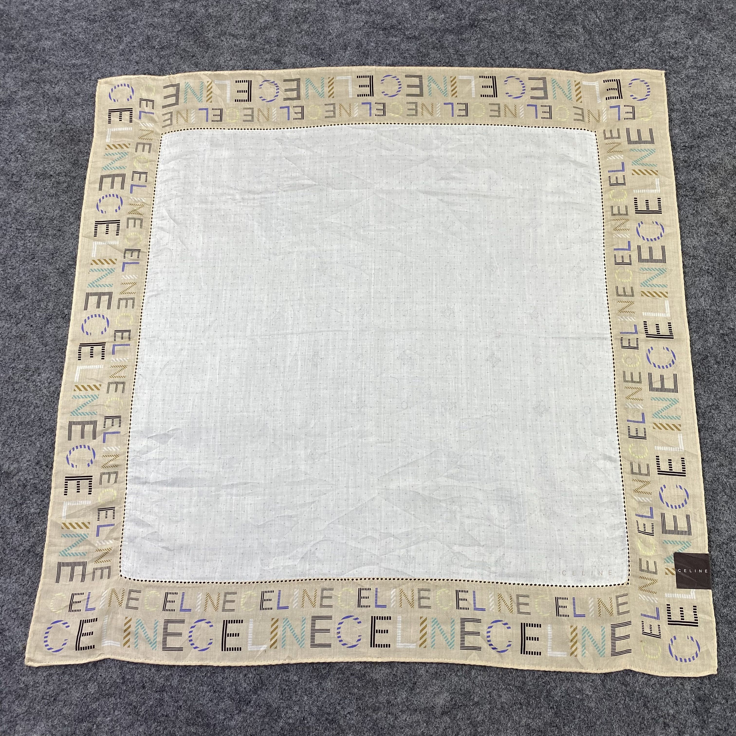 Celine Celine Handkerchief / Bandana / Neckerchief -B1055 Size ONE SIZE - 3 Thumbnail
