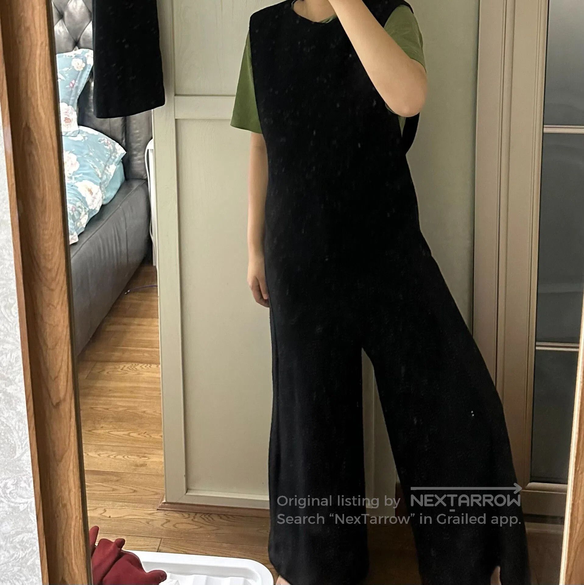White Mountaineering Elegant Black Jumpsuit for Women. Size 25" / US 0 / IT 36 - 9 Thumbnail