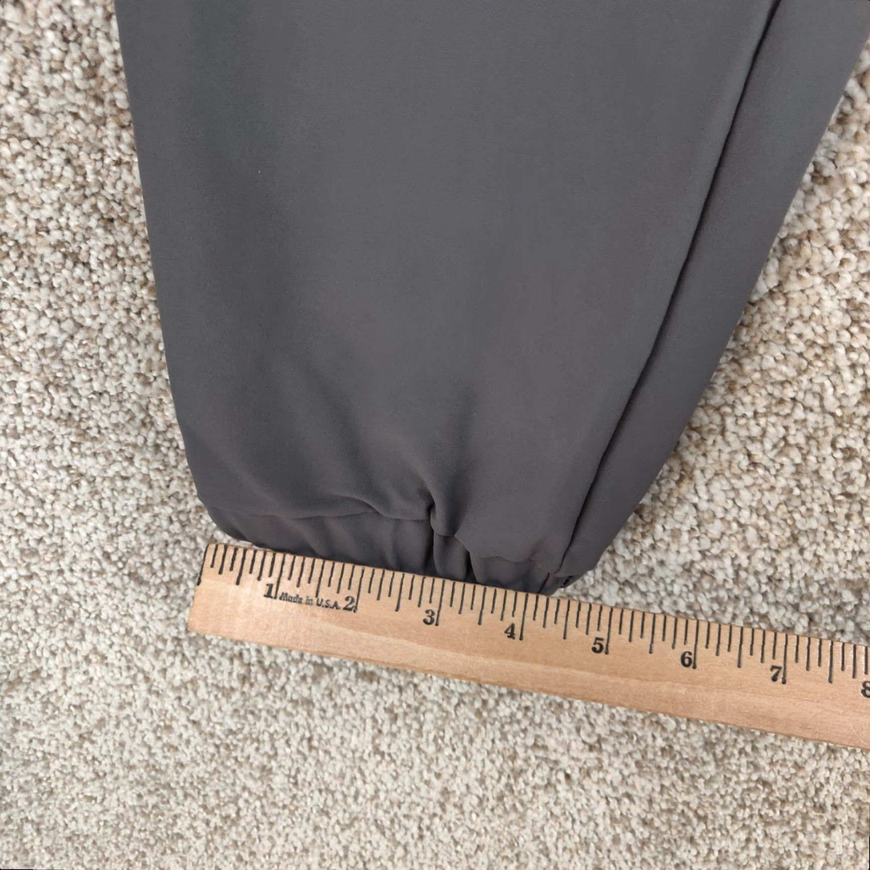 Vintage BYLT Jogger Pants Mens Small 28x27 Gray Nylon Cargo Zip Athletic Casual Mens Size US 29 - 6 Thumbnail