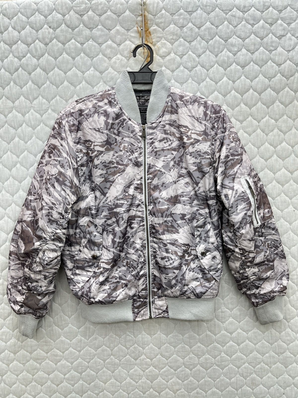image of Archival Clothing x Avant Garde Archive Fieldcore Bomber Jacket in Camo, Men's (Size Small)
