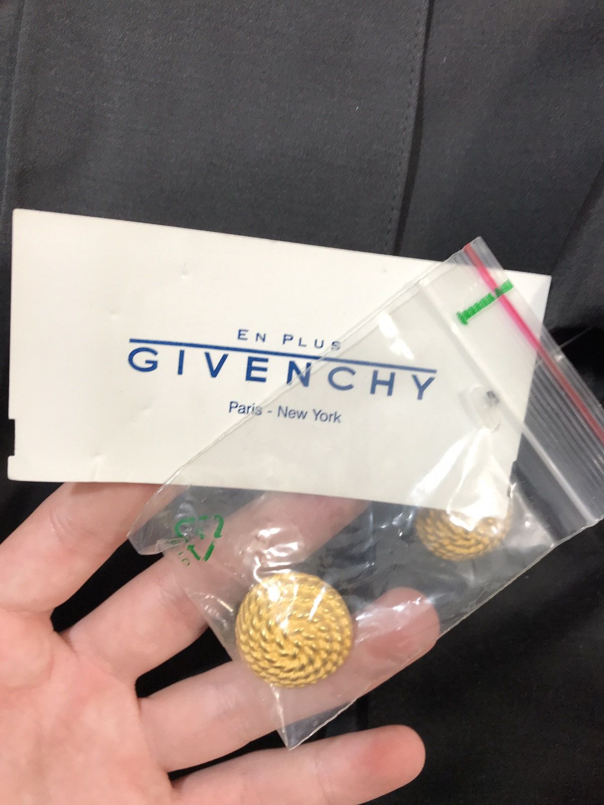Givenchy Vintage Givenchy Rare Golden Button Blazer Cardigan Jacket Size L / US 10 / IT 46 - 5 Thumbnail