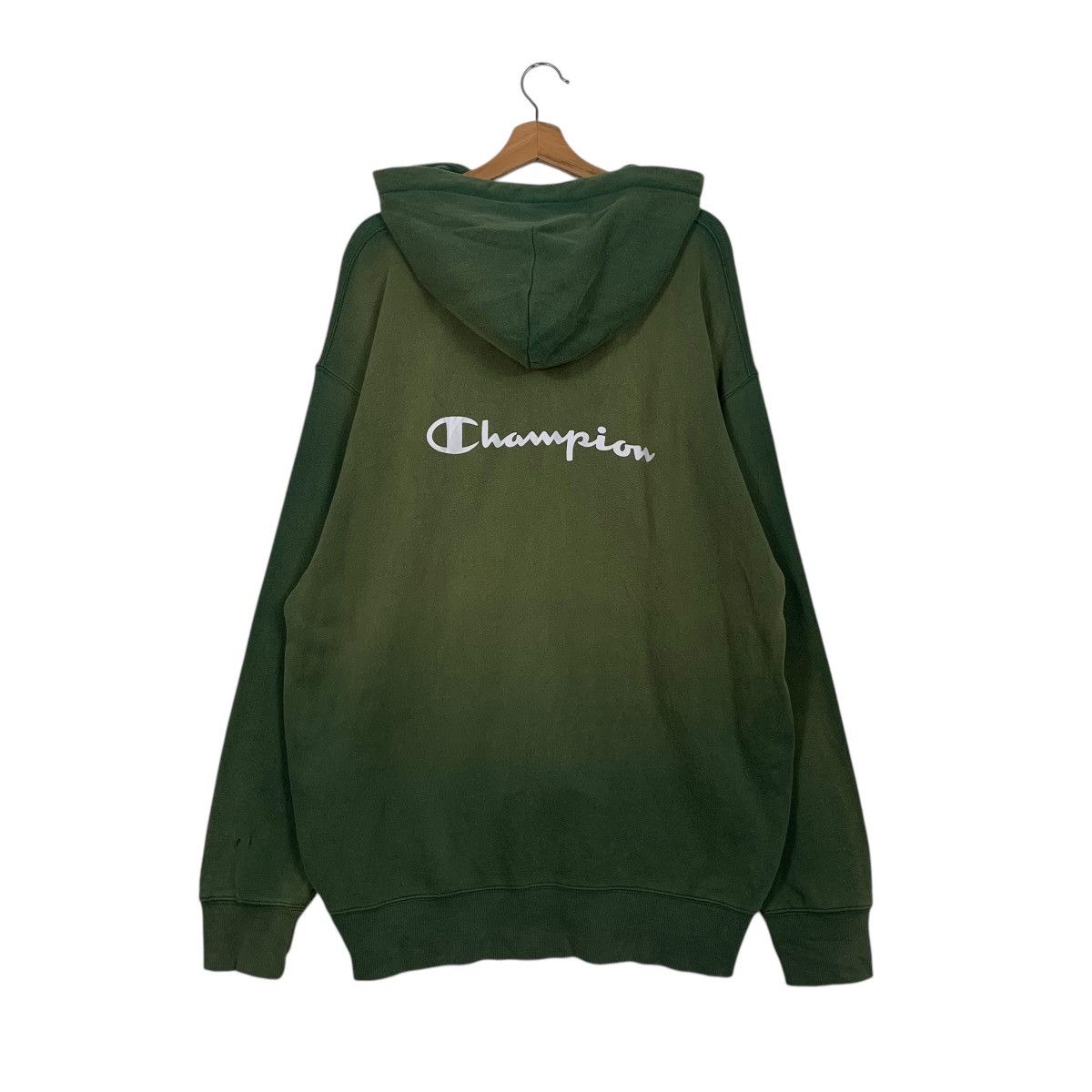 Champion CHAMPION Big Logo Sun Faded Pullover Hoodies #1790-C79 Size US XXL / EU 58 / 5 - 1 Thumbnail