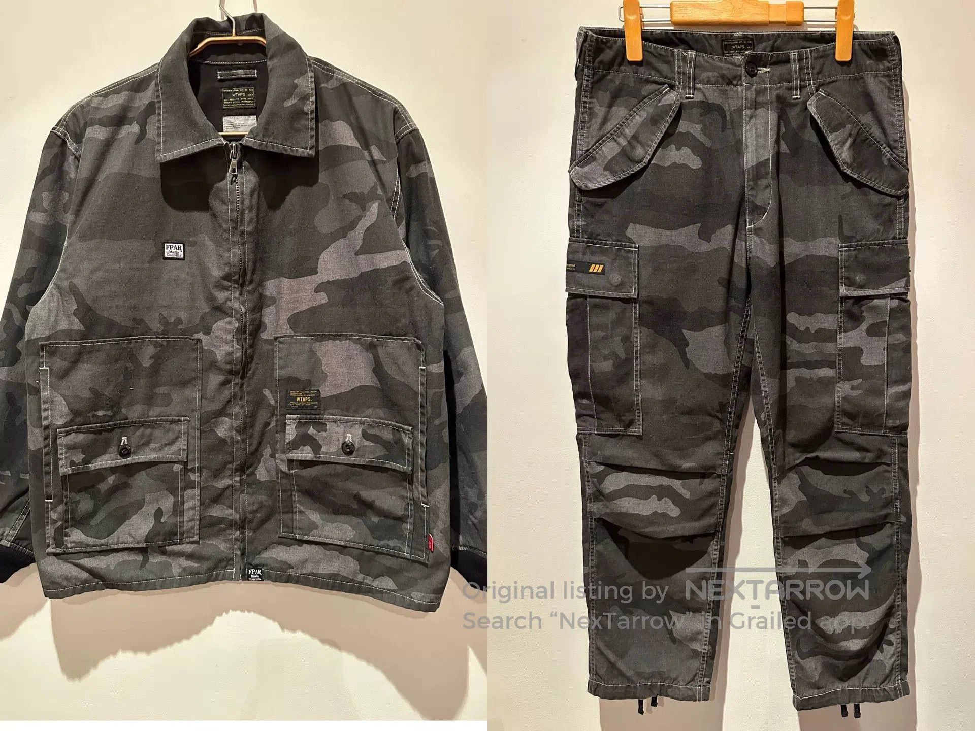 Wtaps WTAPS x FPAR x THE PARKGI GINZA Camouflage Set. Size US L / EU 52-54 / 3 - 1 Thumbnail