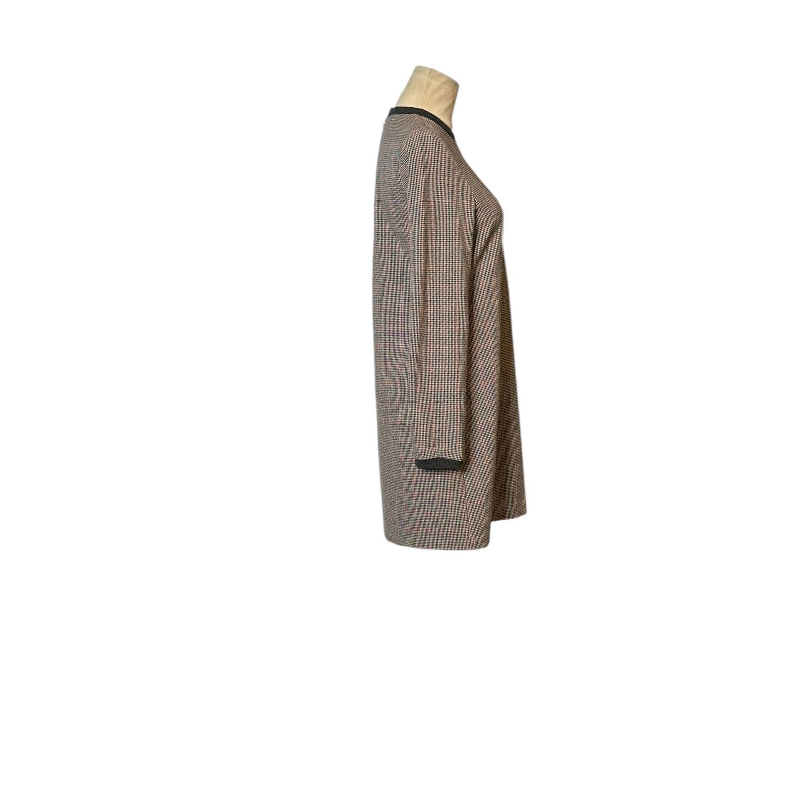 Zara Zara houndstooth long sleeves sheath mini dress size Small Size M / US 6-8 / IT 42-44 - 19 Thumbnail